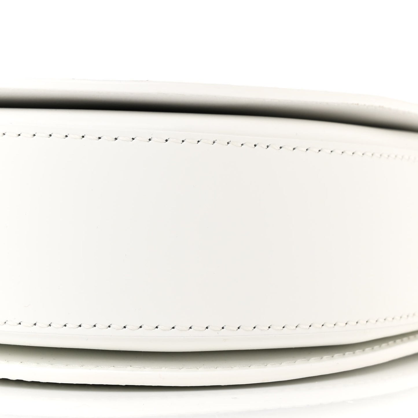 Calfskin Large Greca Goddess Shoulder Bag White