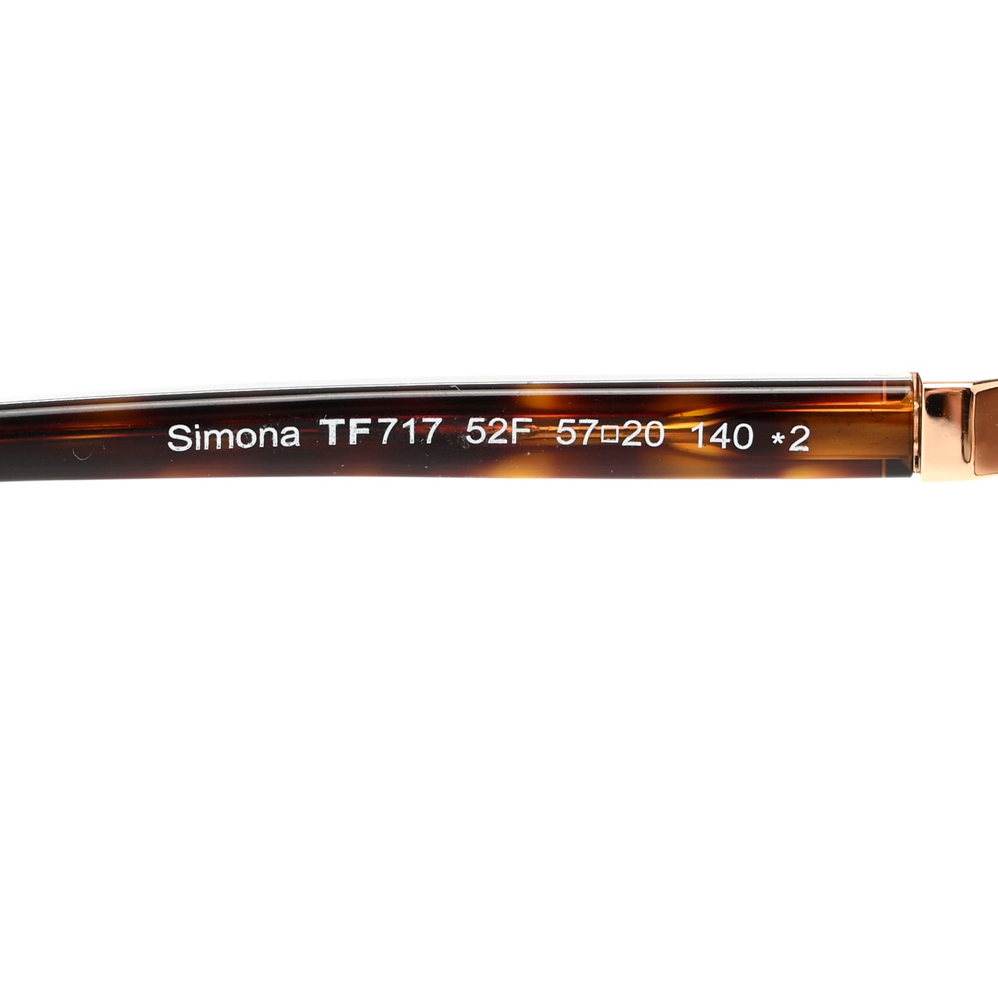TOM FORD Acetate Simona TF717 Sunglasses Tortoise