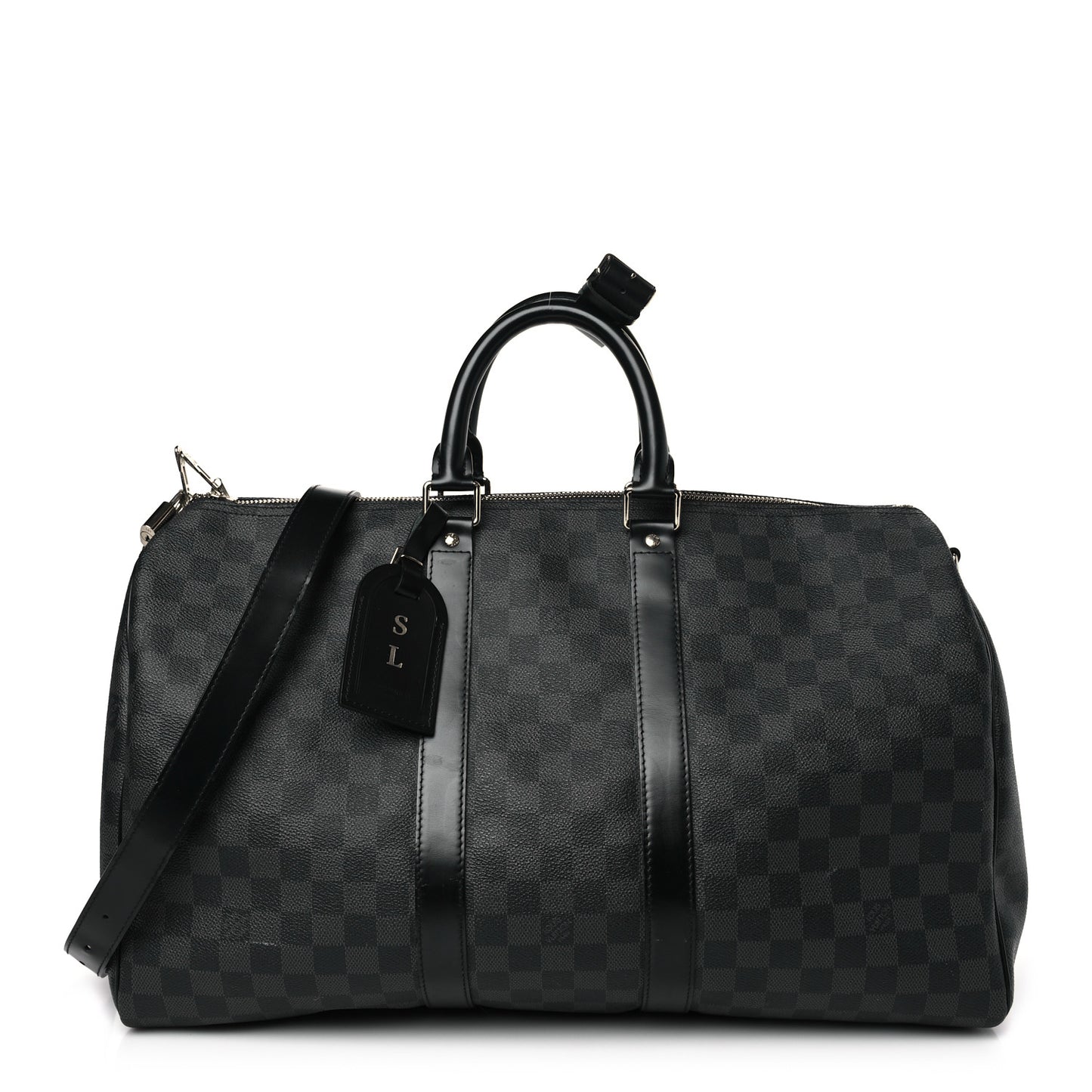Damier Graphite Keepall Bandouliere 45