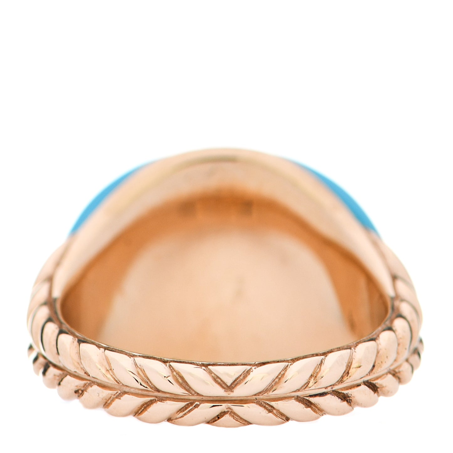 18K Yellow Gold Bubblegum Pinky Peppermint Scented Ring 49 5