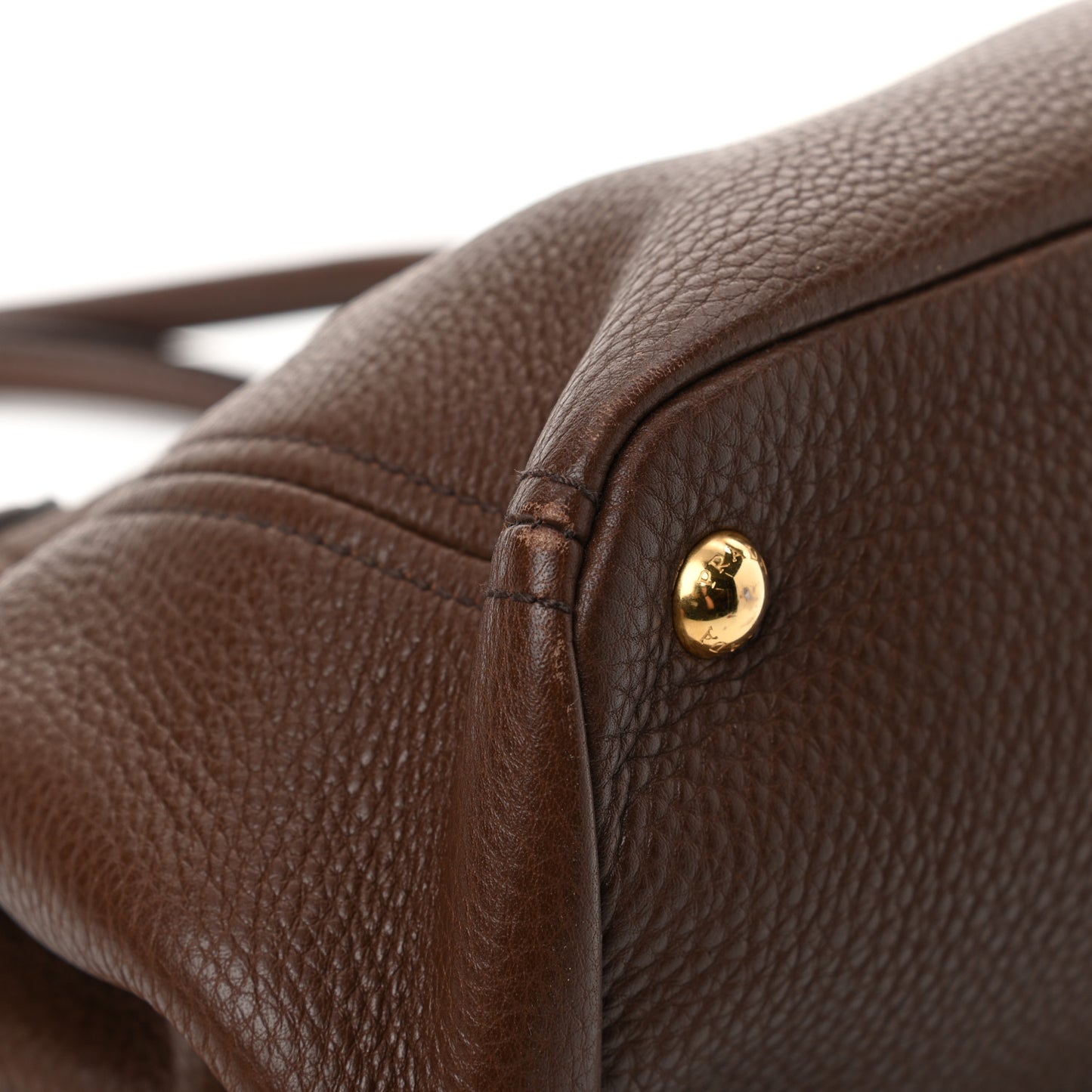 Vitello Daino Shoulder Bag Bruciato