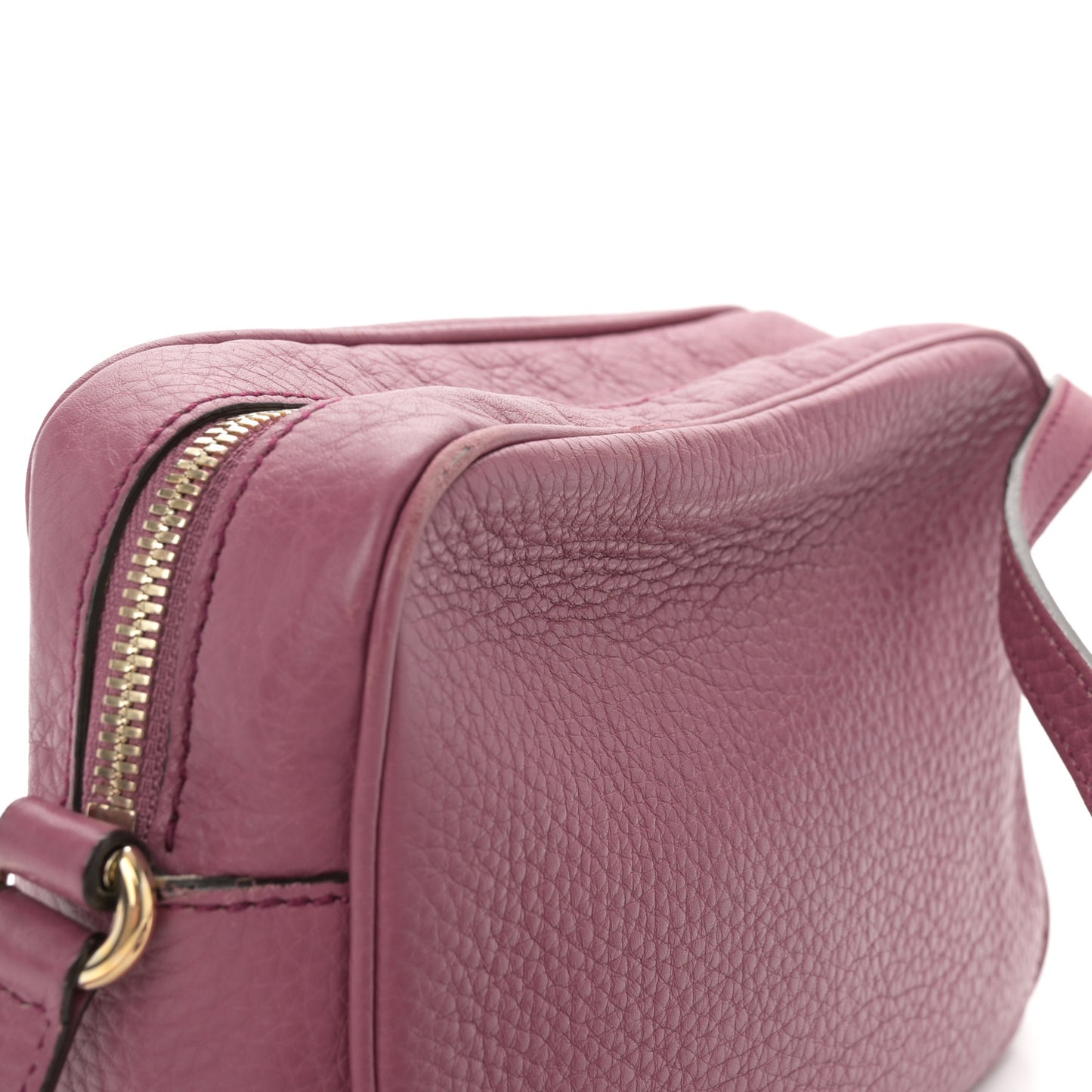 Cellarius Calfskin Small Soho Disco Bag Bright Bouganville