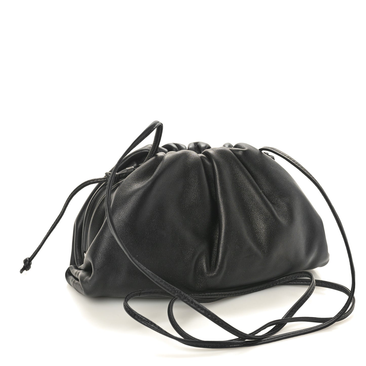 Butter Calfskin The Mini Pouch Black