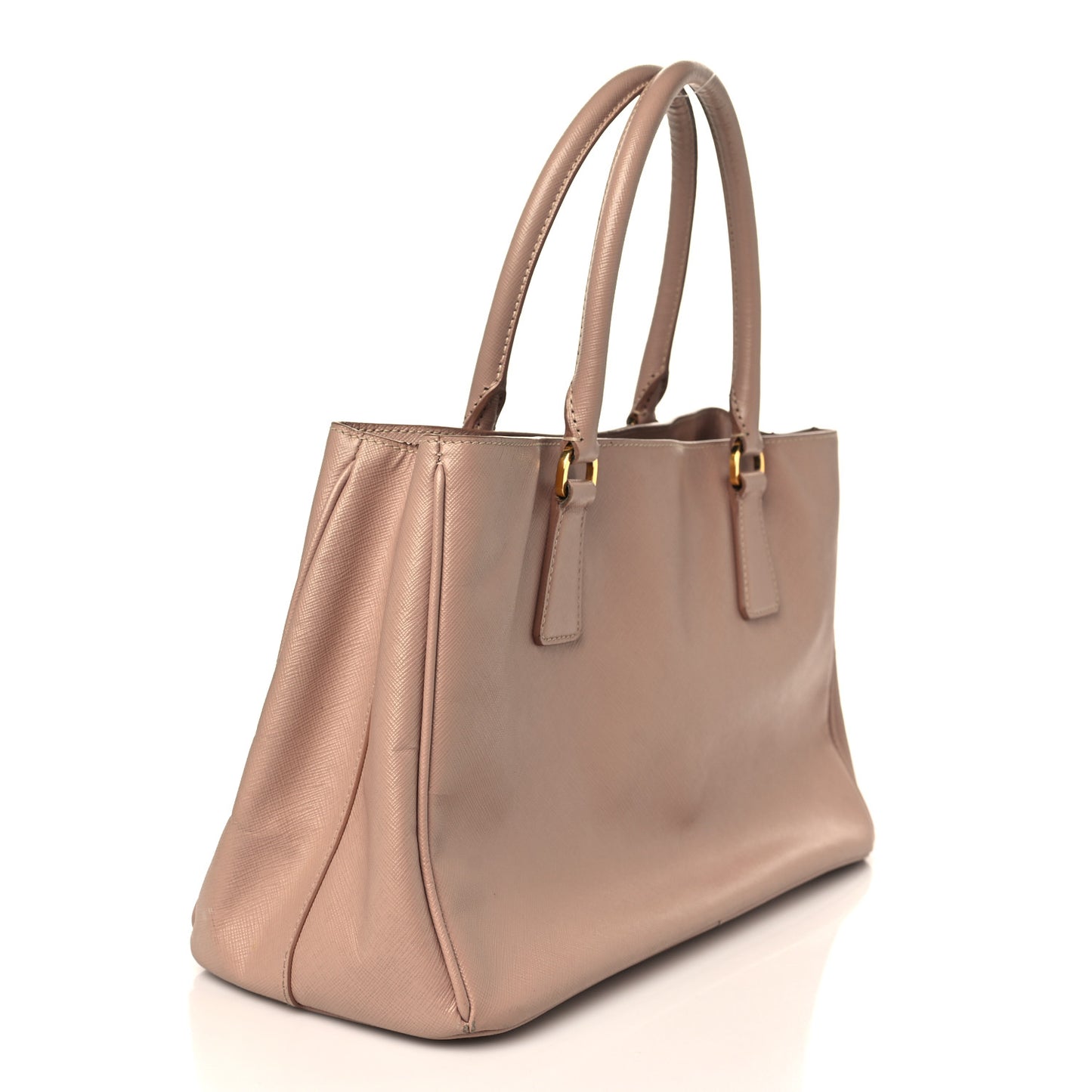 Saffiano Medium Galleria Double Zip Tote Cammeo
