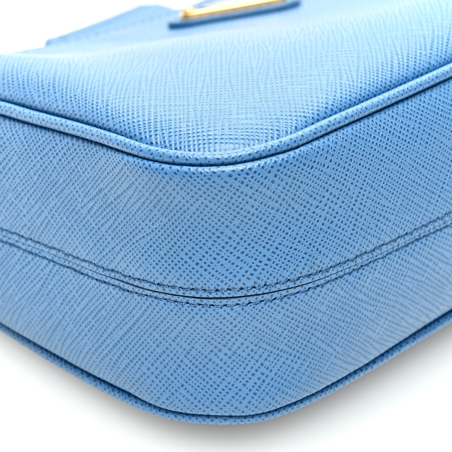 Saffiano Lux Mini Re-Edition Shoulder Bag Onda