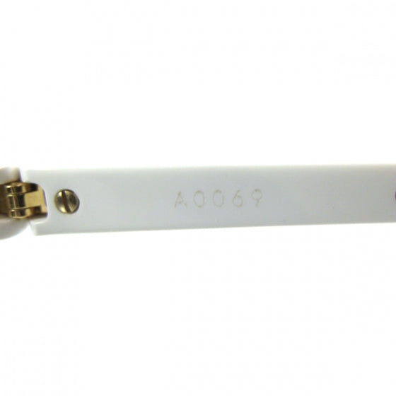 Evidence Sunglasses White