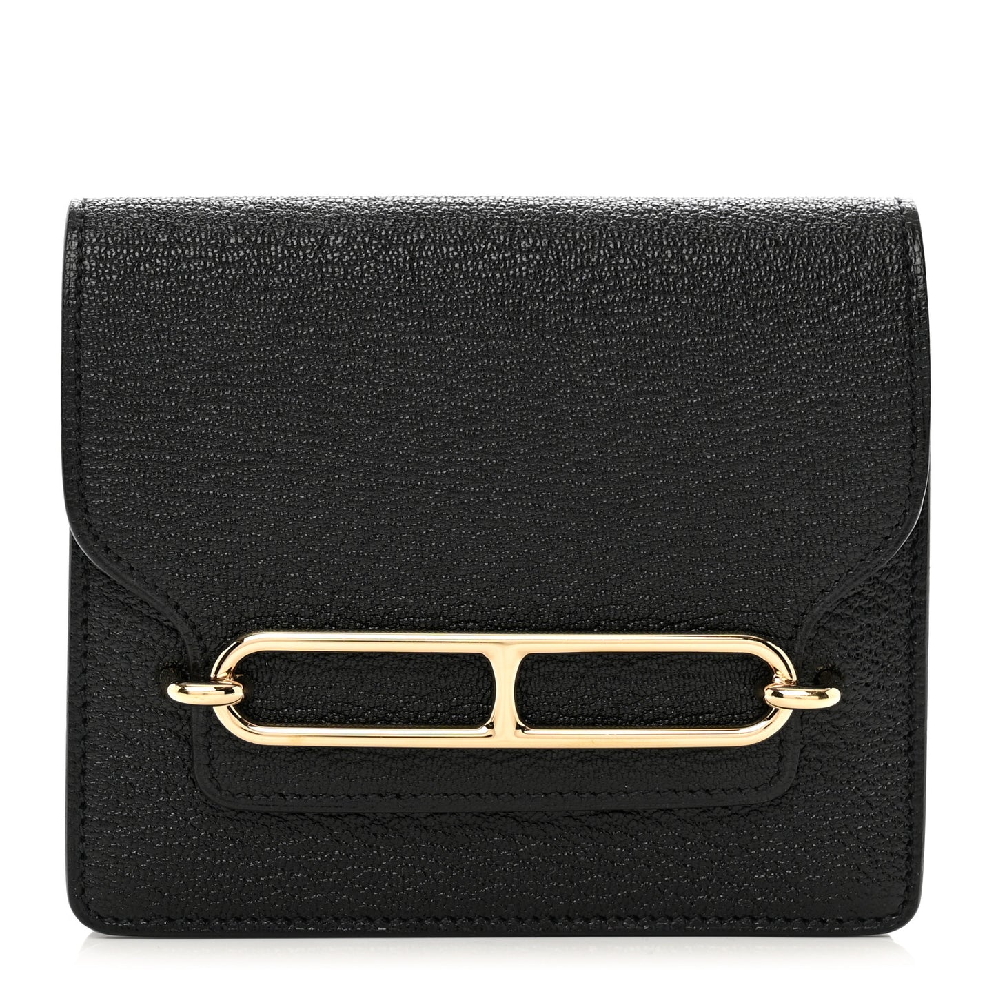 Chevre Mysore Roulis Slim Wallet Black