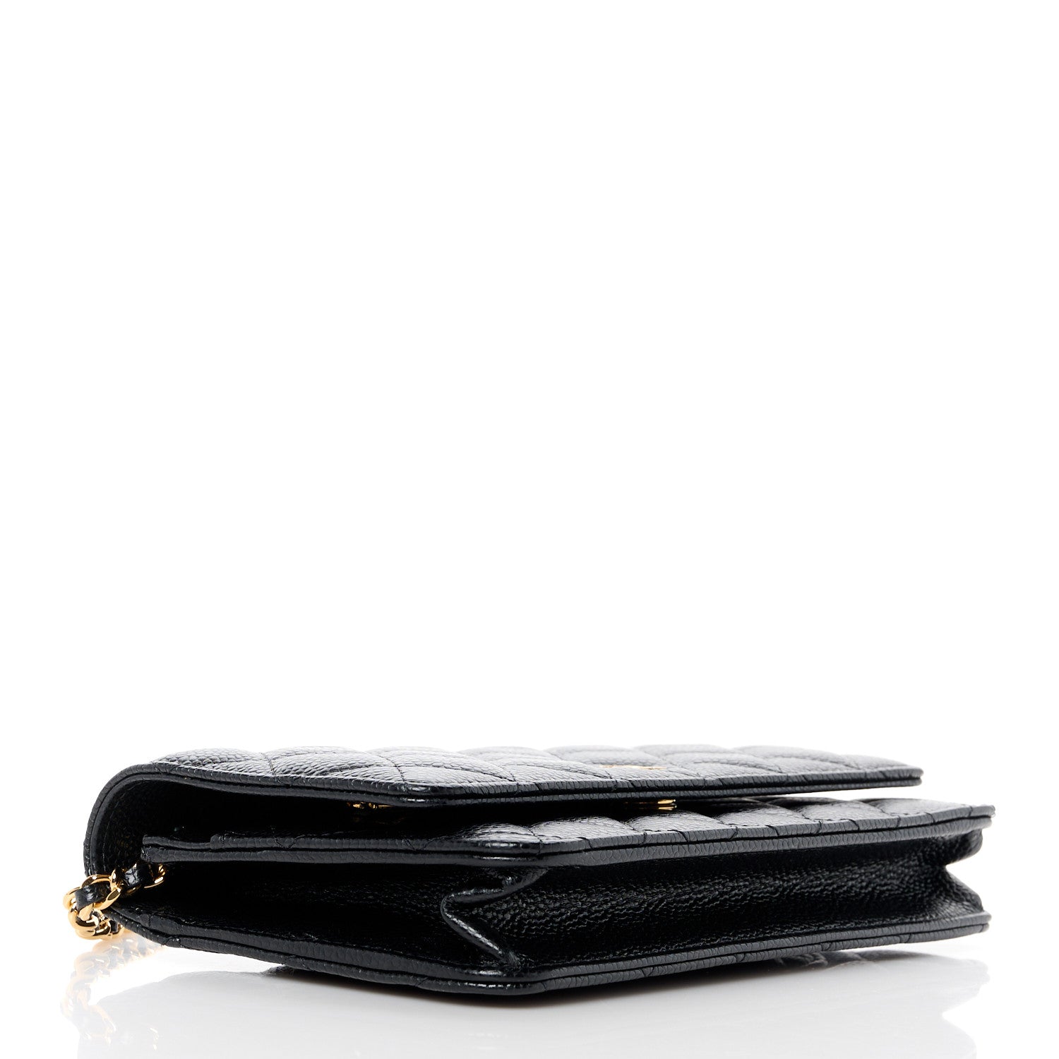 Chanel Caviar Quilted Wallet on Chain WOC Black 4 of 12