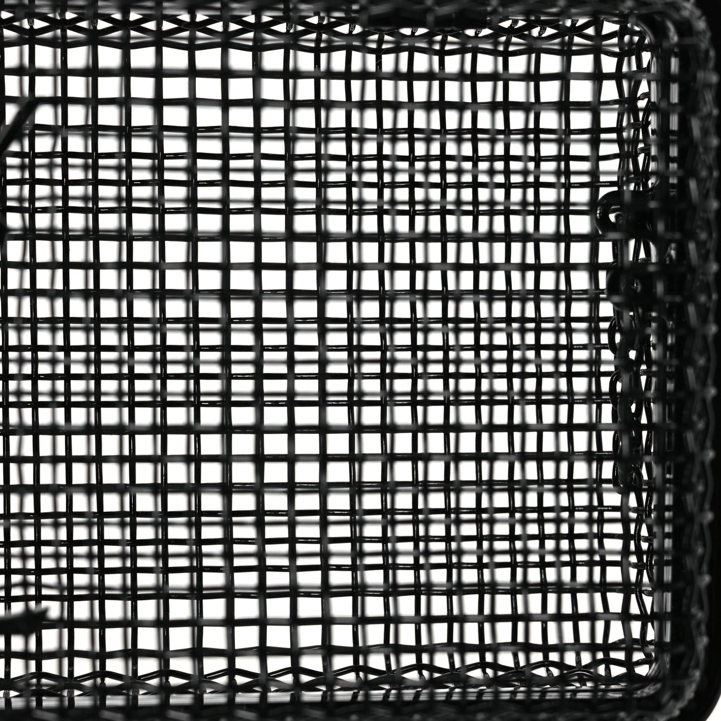 Brass Lambskin Monogram Cassandre Cage Bag Black