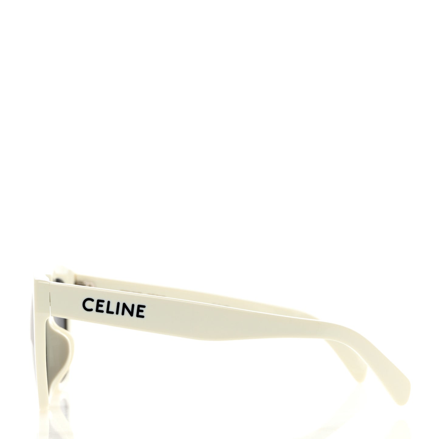 Acetate Sunglasses CL40198F White