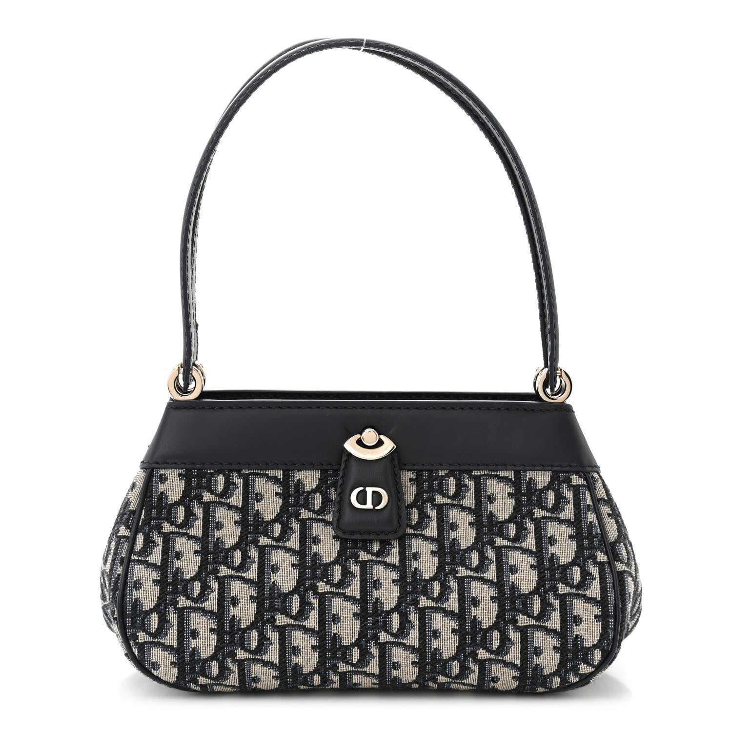 Christian Dior Oblique Key Bag Blue 1 of 11