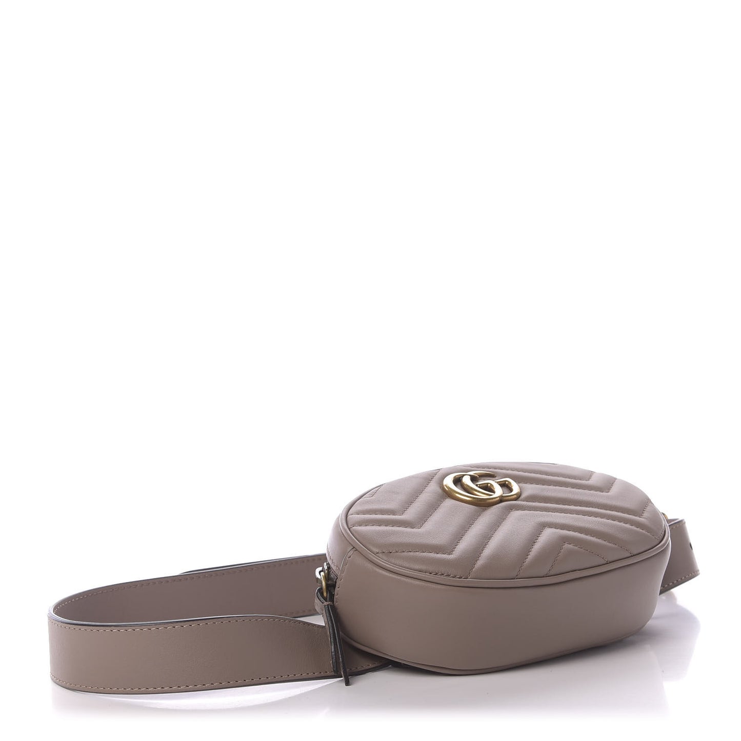 Calfskin Matelasse GG Marmont Belt Bag 85 34 Porcelain Rose