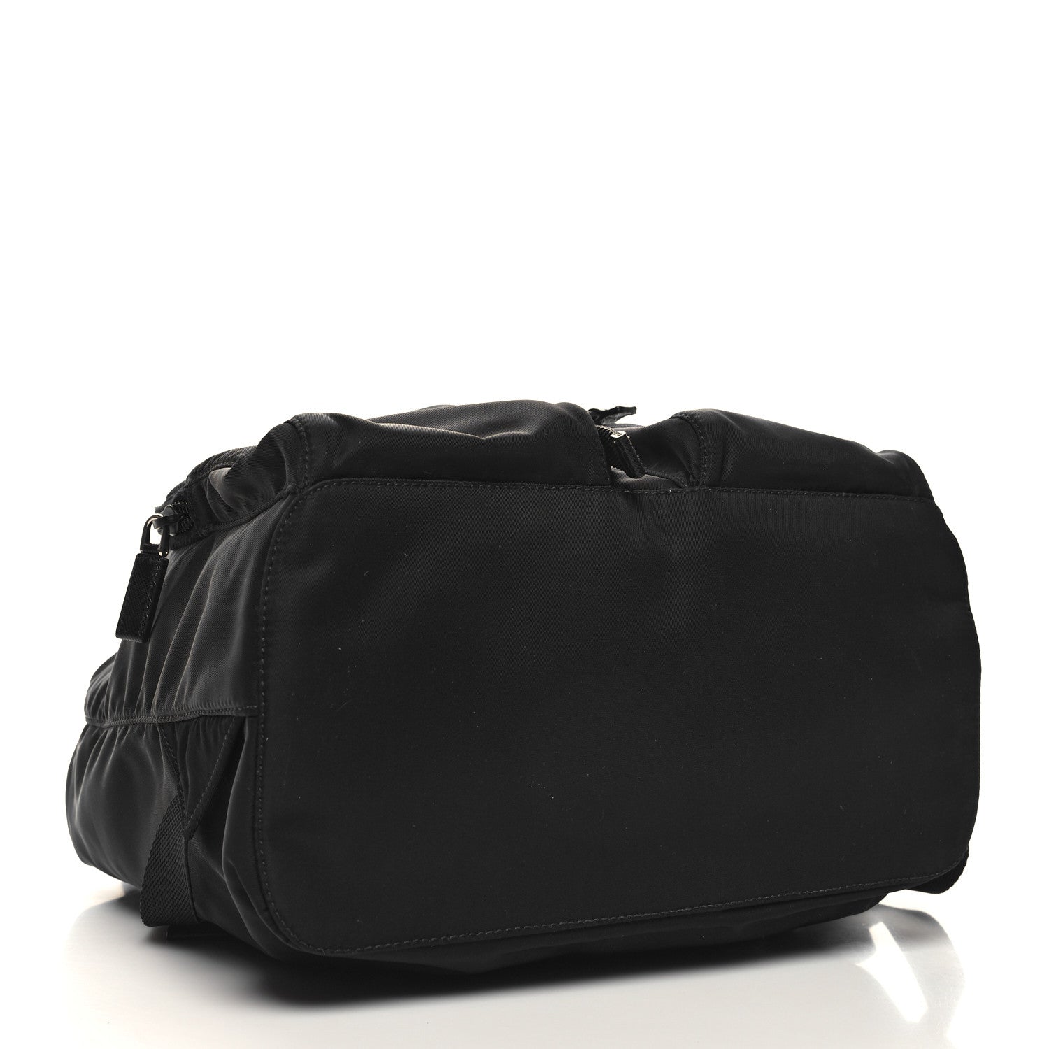 Prada Tessuto Nylon Saffiano Vela Backpack Black 4 of 10