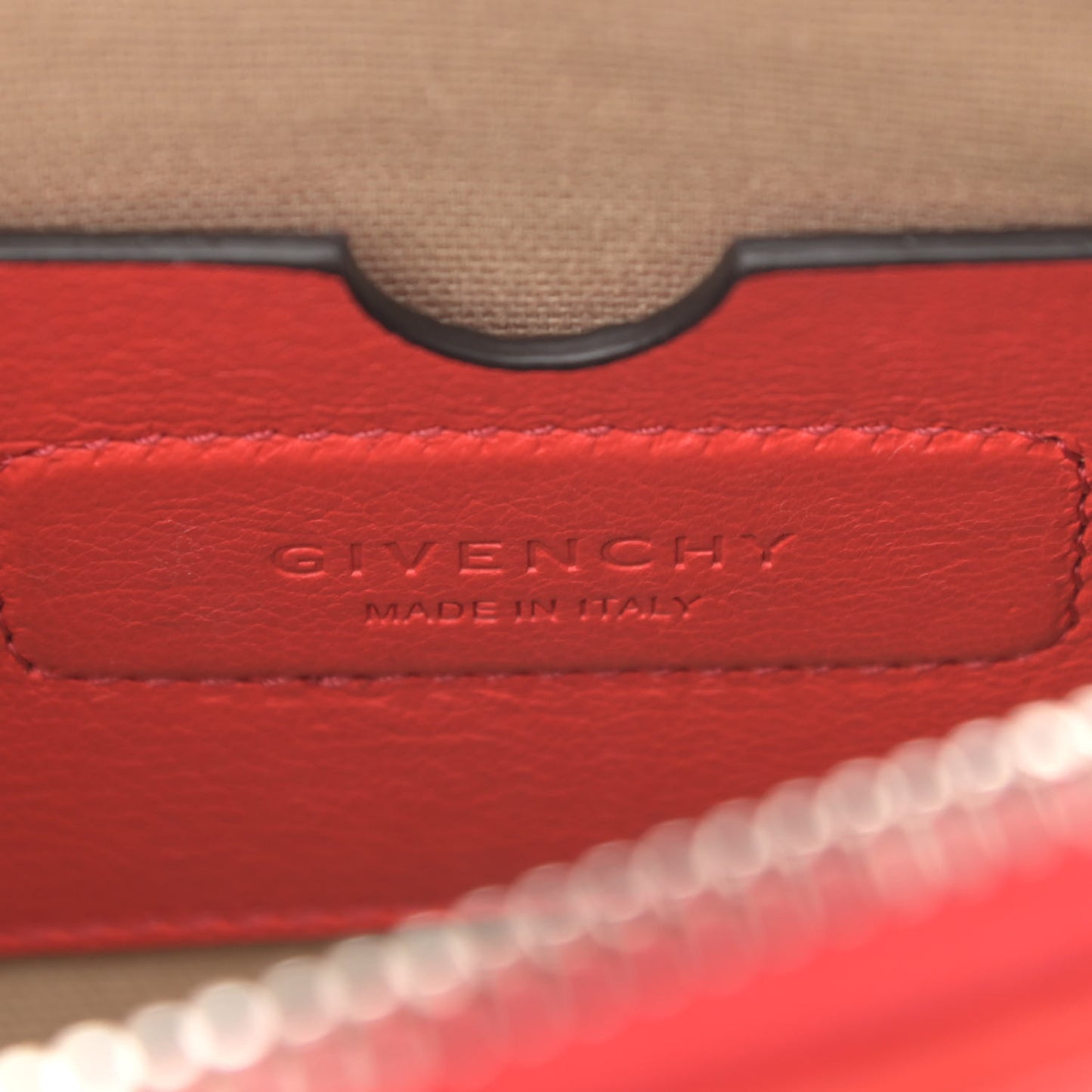Sugar Goatskin Nano Antigona Light Red