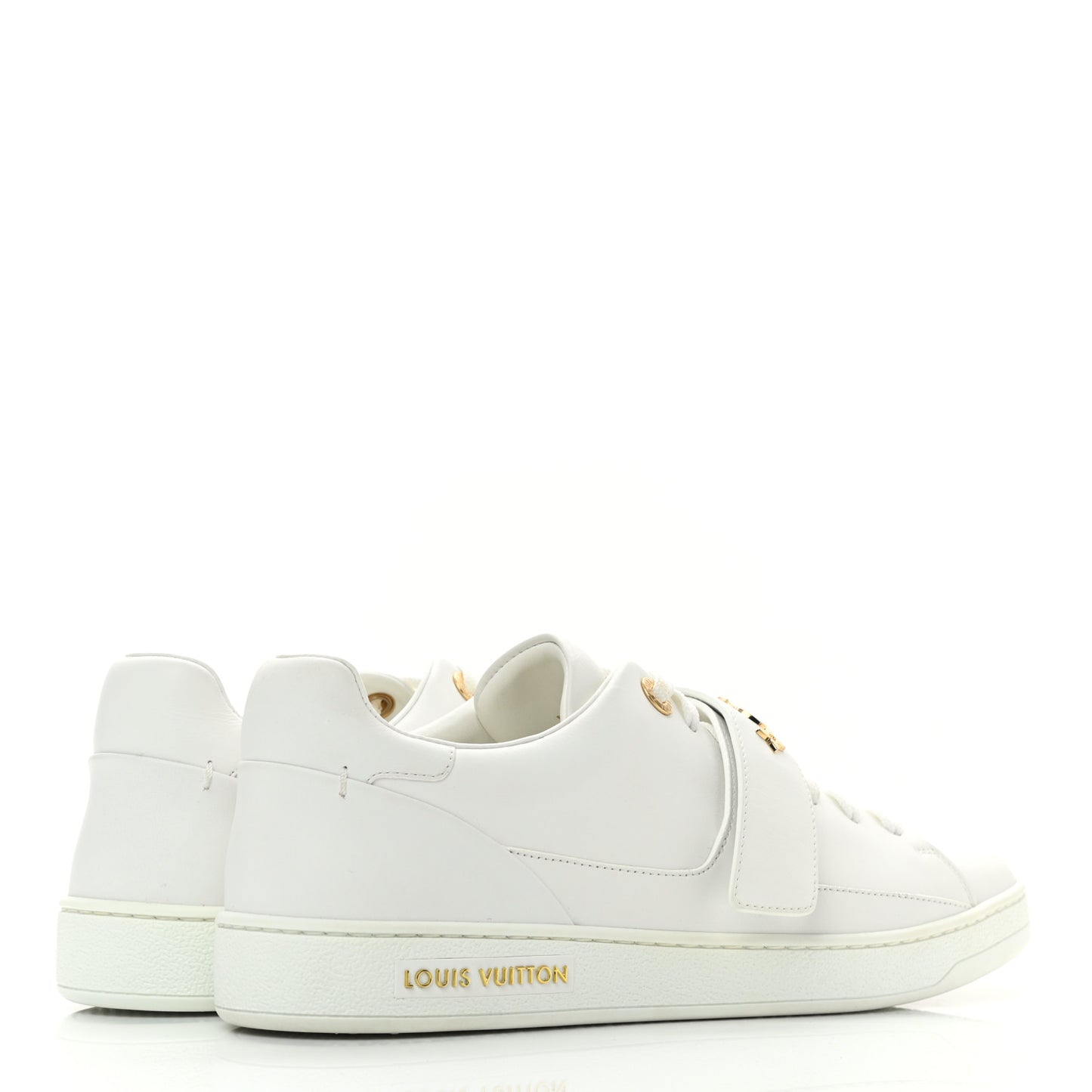 Calfskin Front Row Sneaker 38.5 White