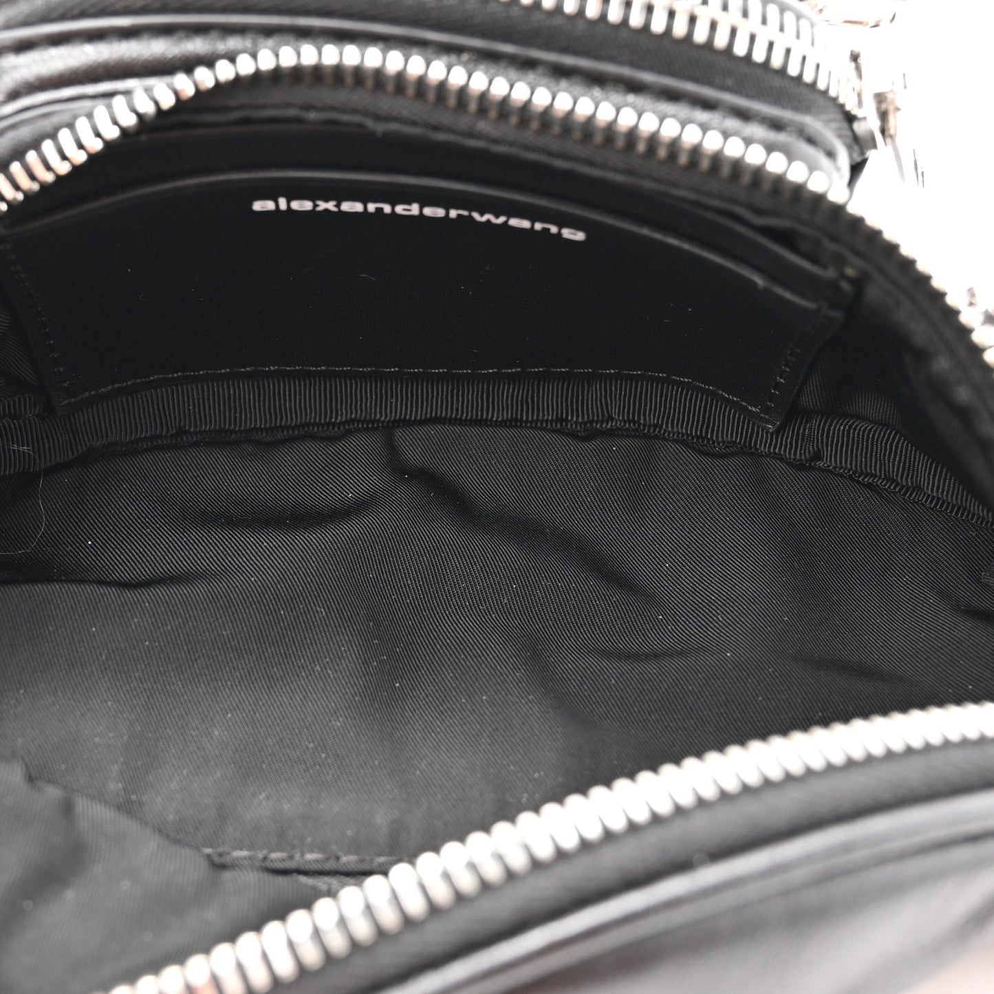 Lambskin Mini Attica Belt Bag Black