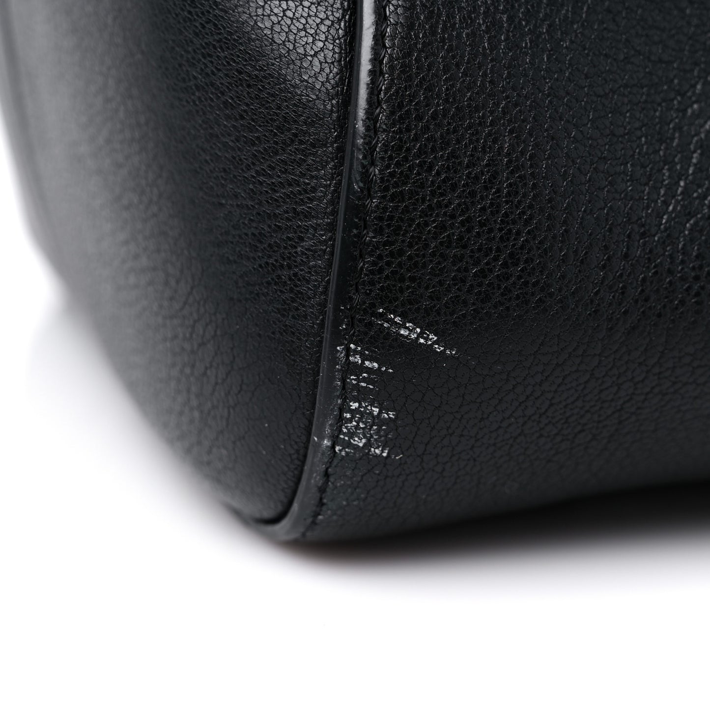 Sugar Goatskin Large Antigona Black