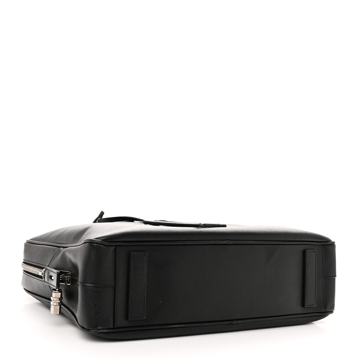 Saffiano Travel Briefcase Black