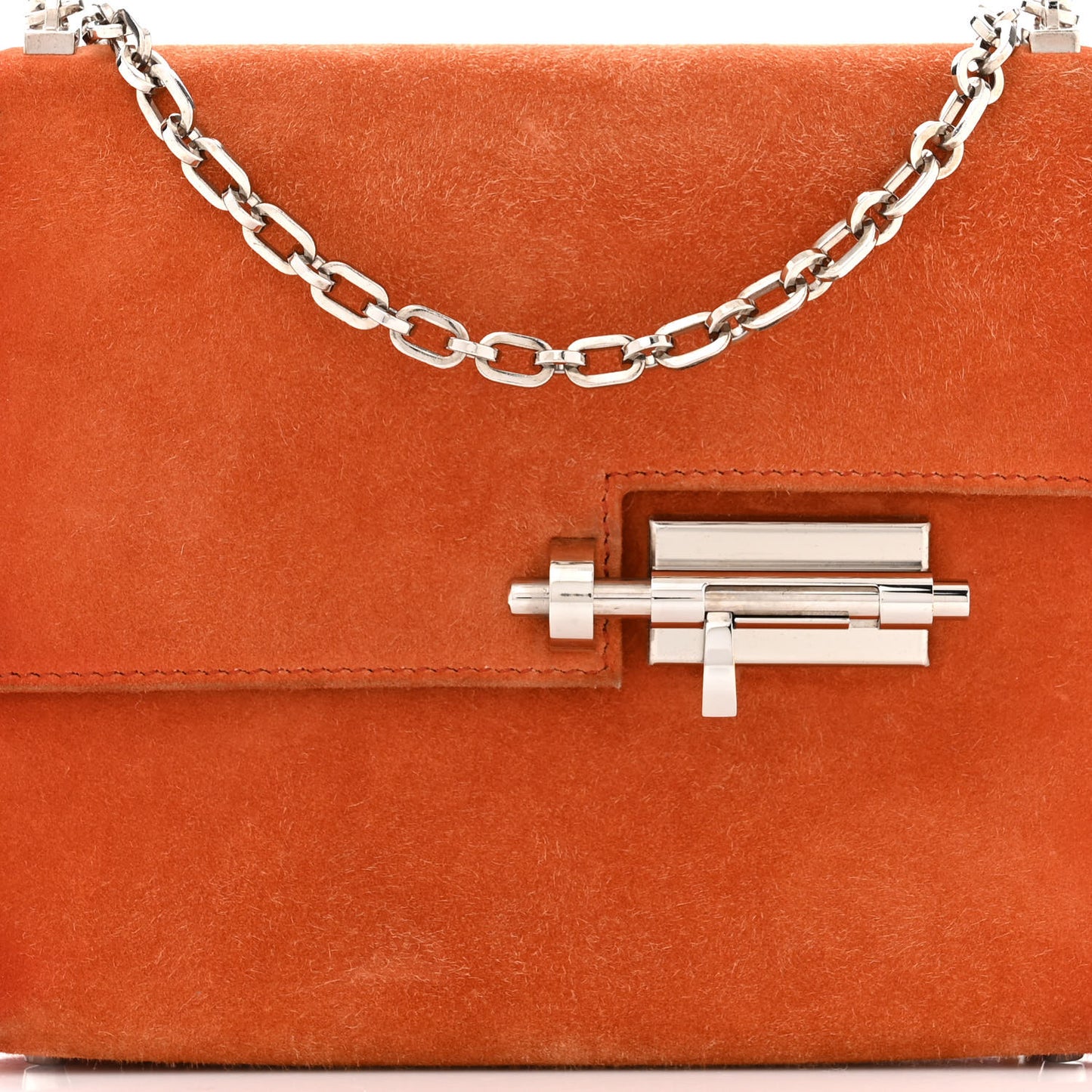 Veau Doblis Mini Verrou Chaine Bag