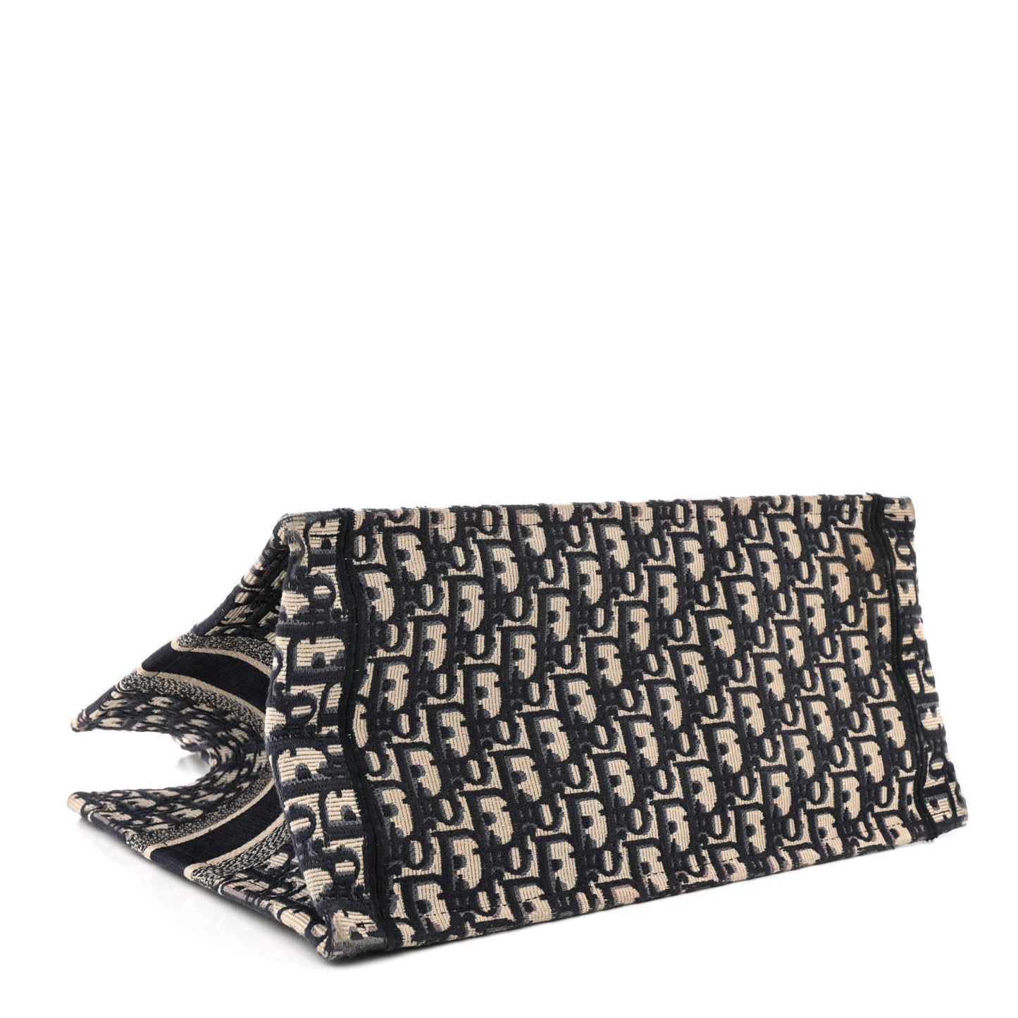 Oblique Medium Book Tote Blue Multicolor