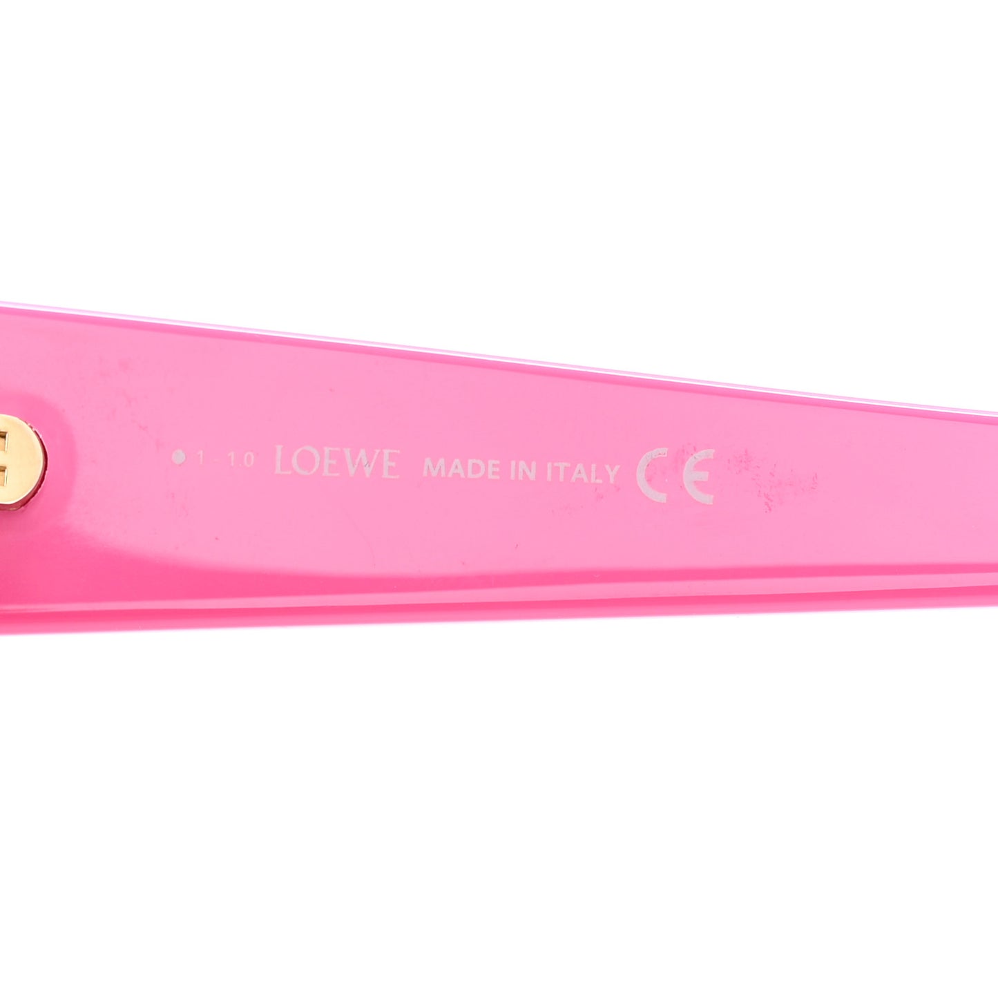 Acetate Paula's Ibiza Round Sunglasses LW40047U Pink Orange