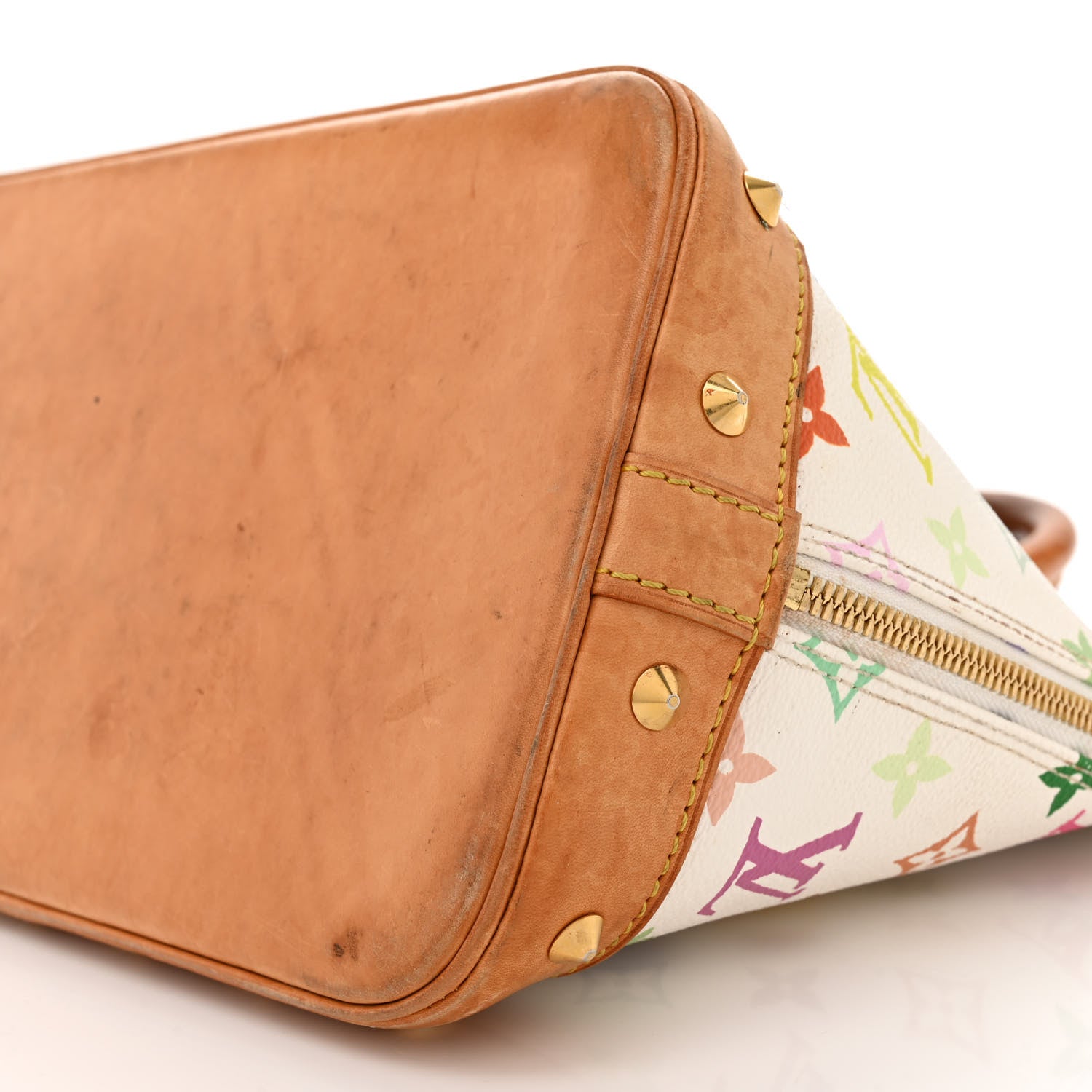 Louis Vuitton Monogram Multicolor Alma White 9 of 13