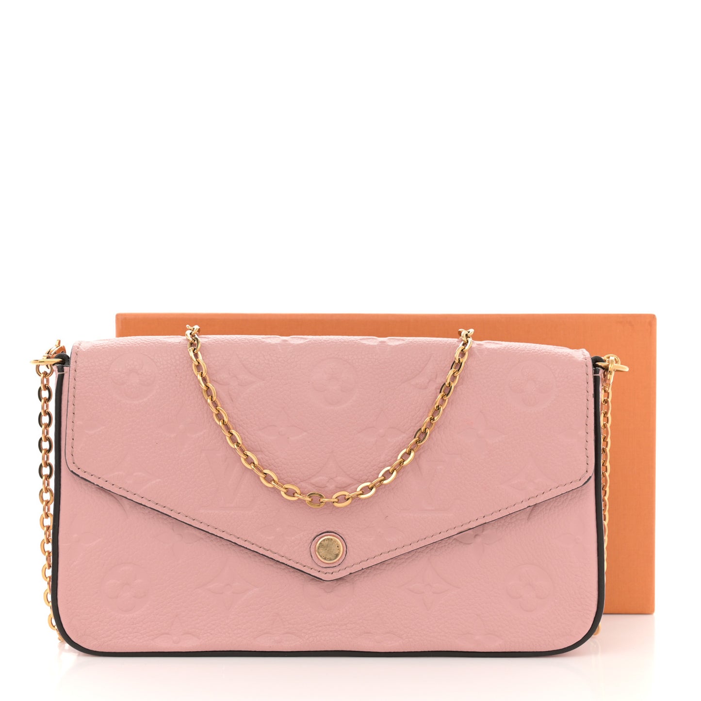Empreinte Pochette Felicie Chain Wallet Rose Poudre