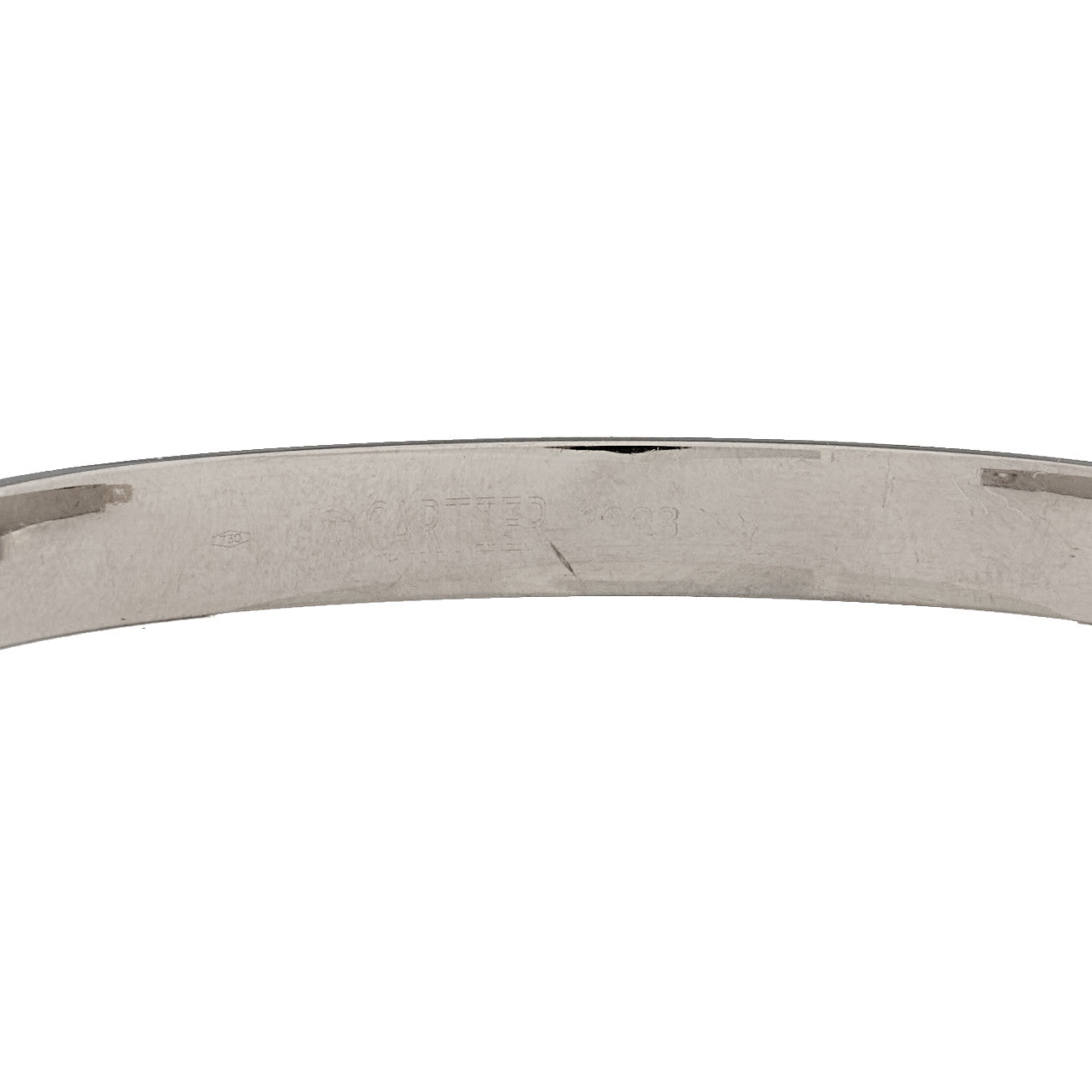 Cartier 18K White Gold LOVE Bracelet 16 9 of 11