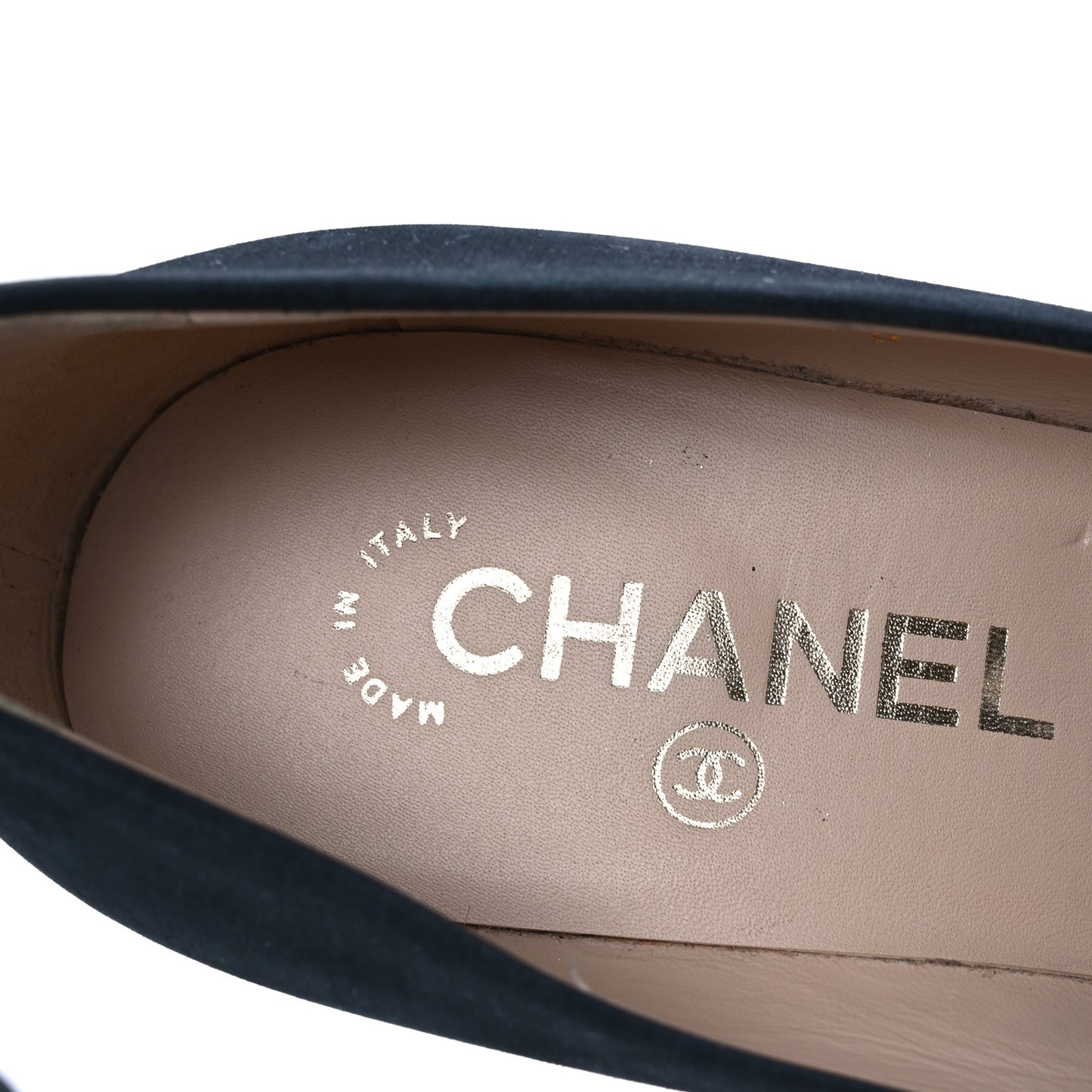 Wax Suede Wood Pumps 38 Black Brown