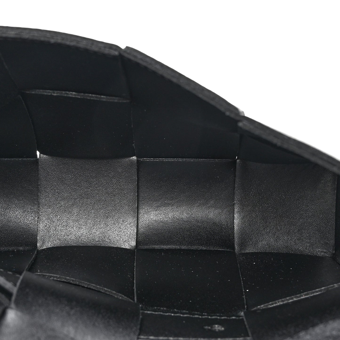 Nappa Maxi Intreccio The Belt Cassette Bag Black