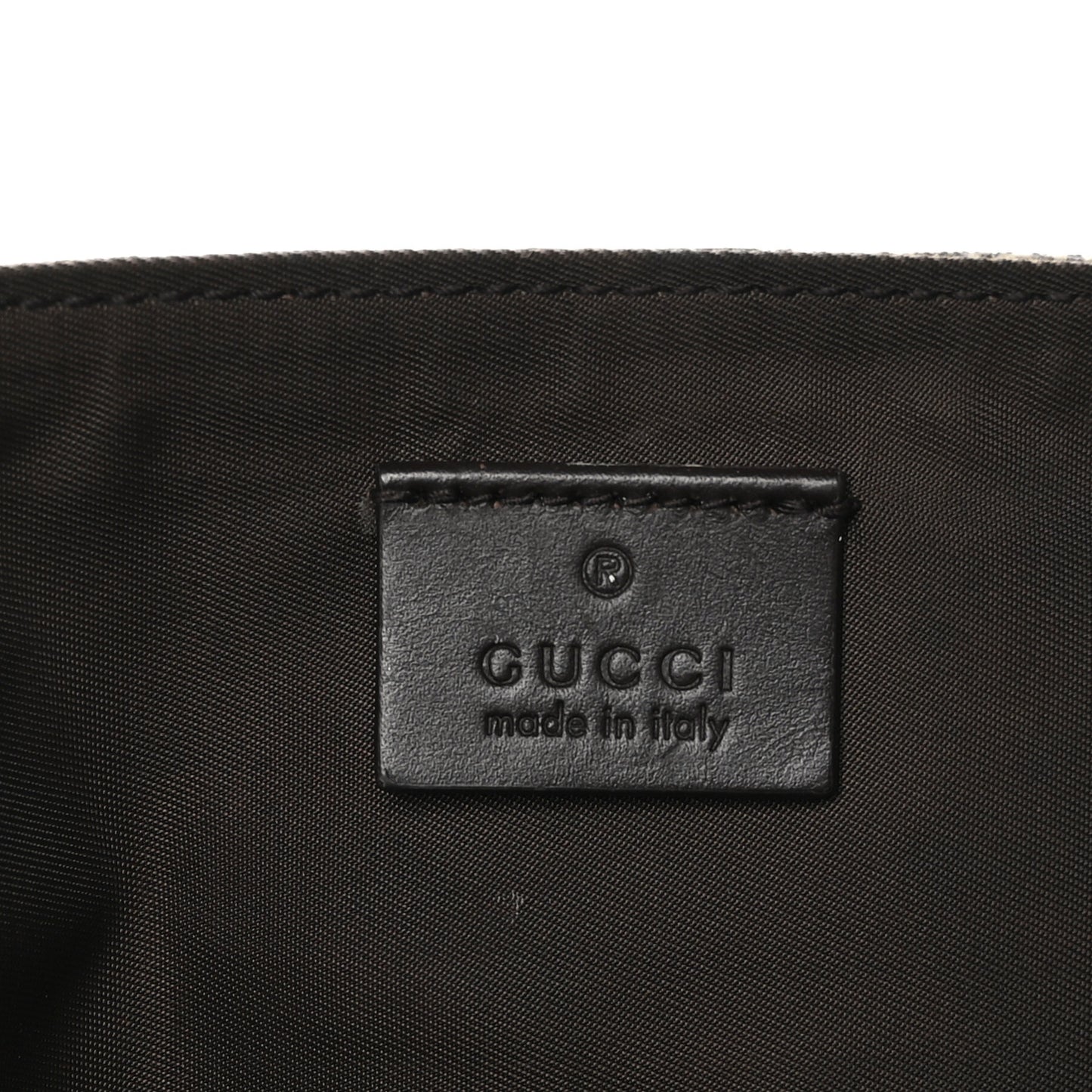 GG Plus Monogram Messenger Diaper Bag Dark Brown