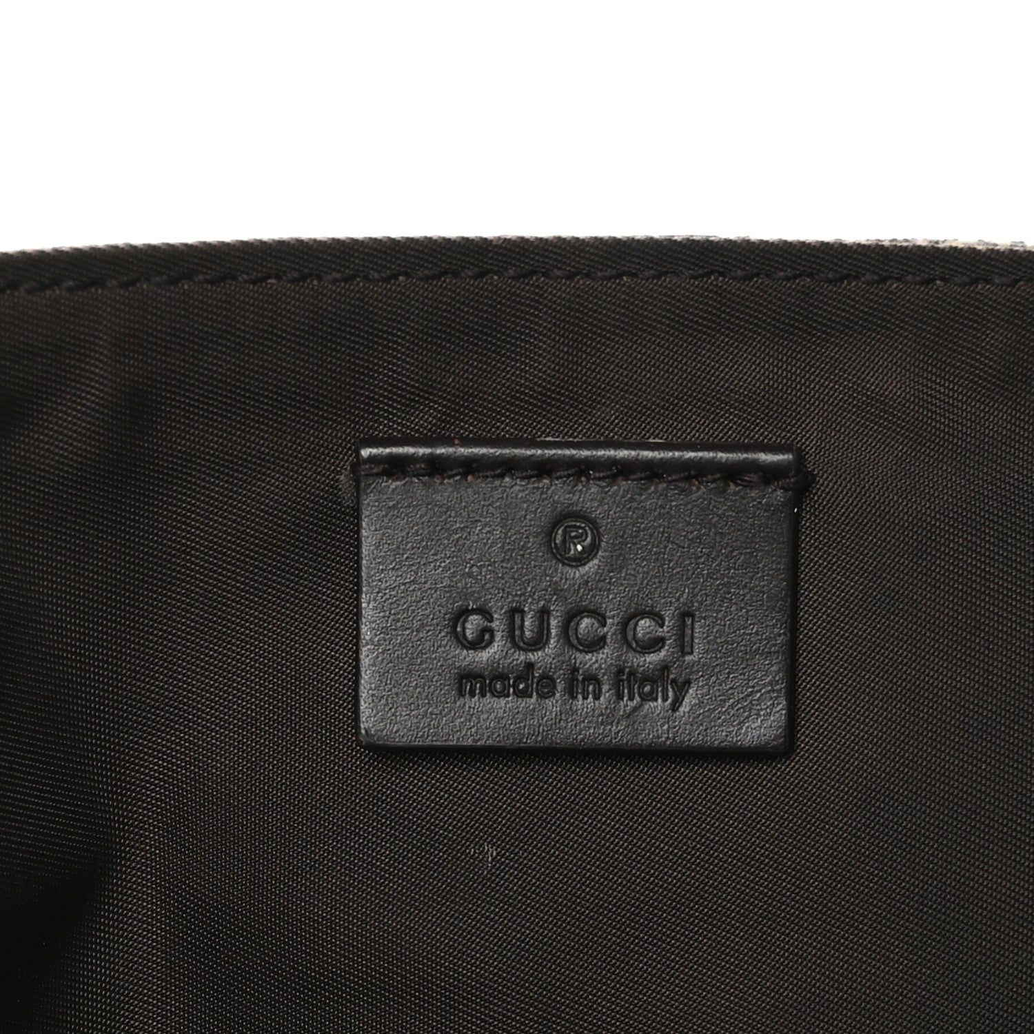 Gucci GG Plus Monogram Messenger Diaper Bag Dark Brown 6 of 10