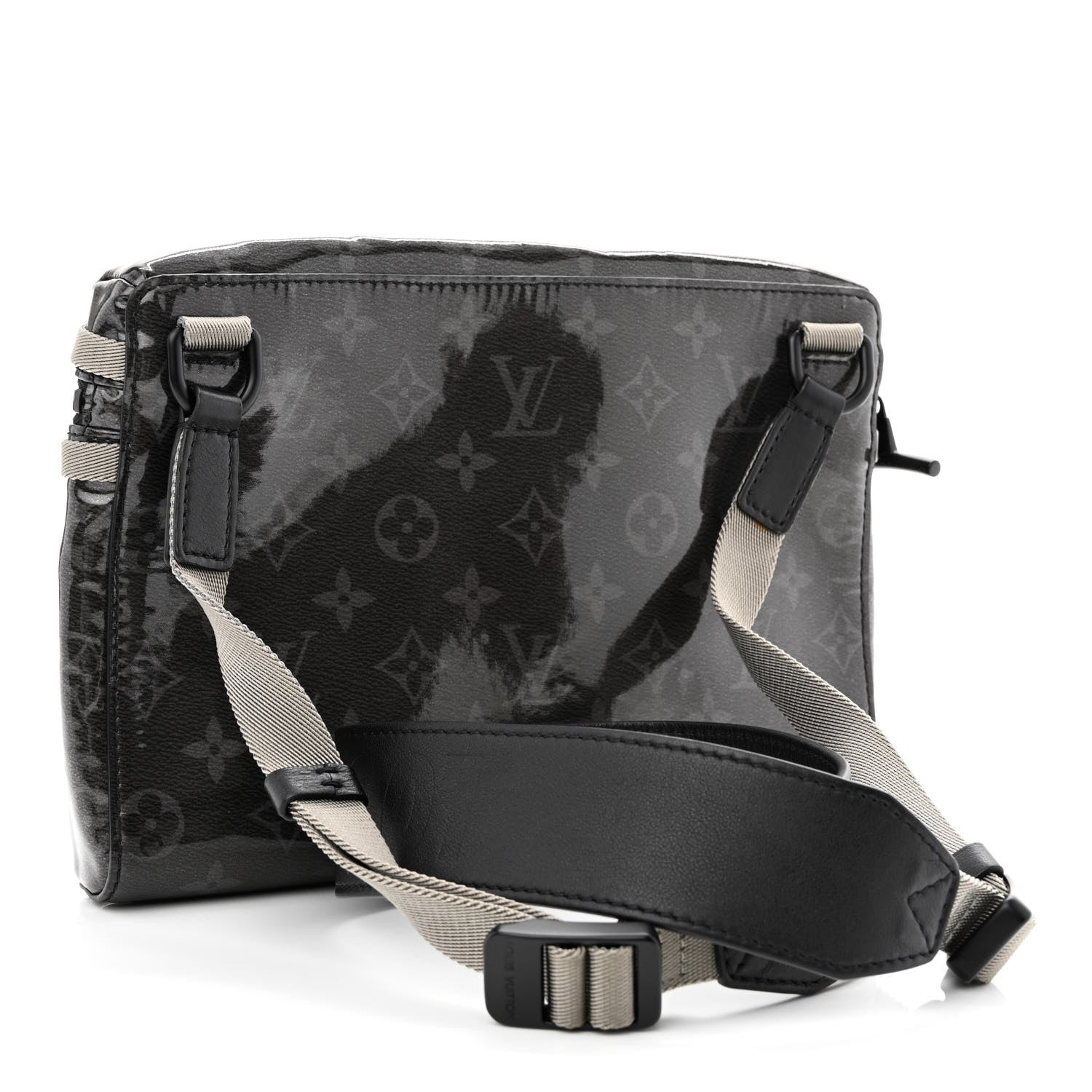 Louis Vuitton Monogram Eclipse Glaze Messenger PM 3 of 10