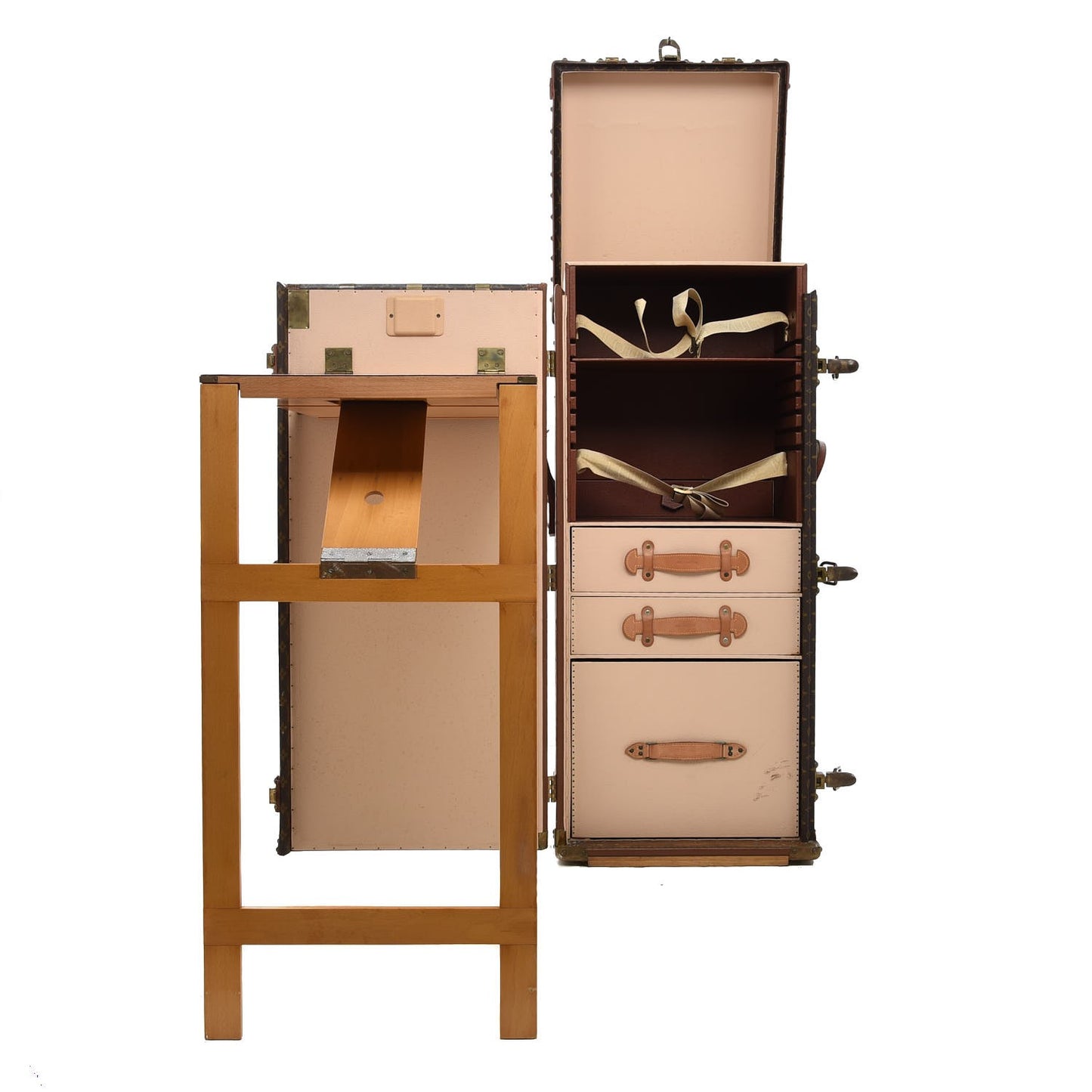 Monogram Stokowski Secretary Desk Trunk