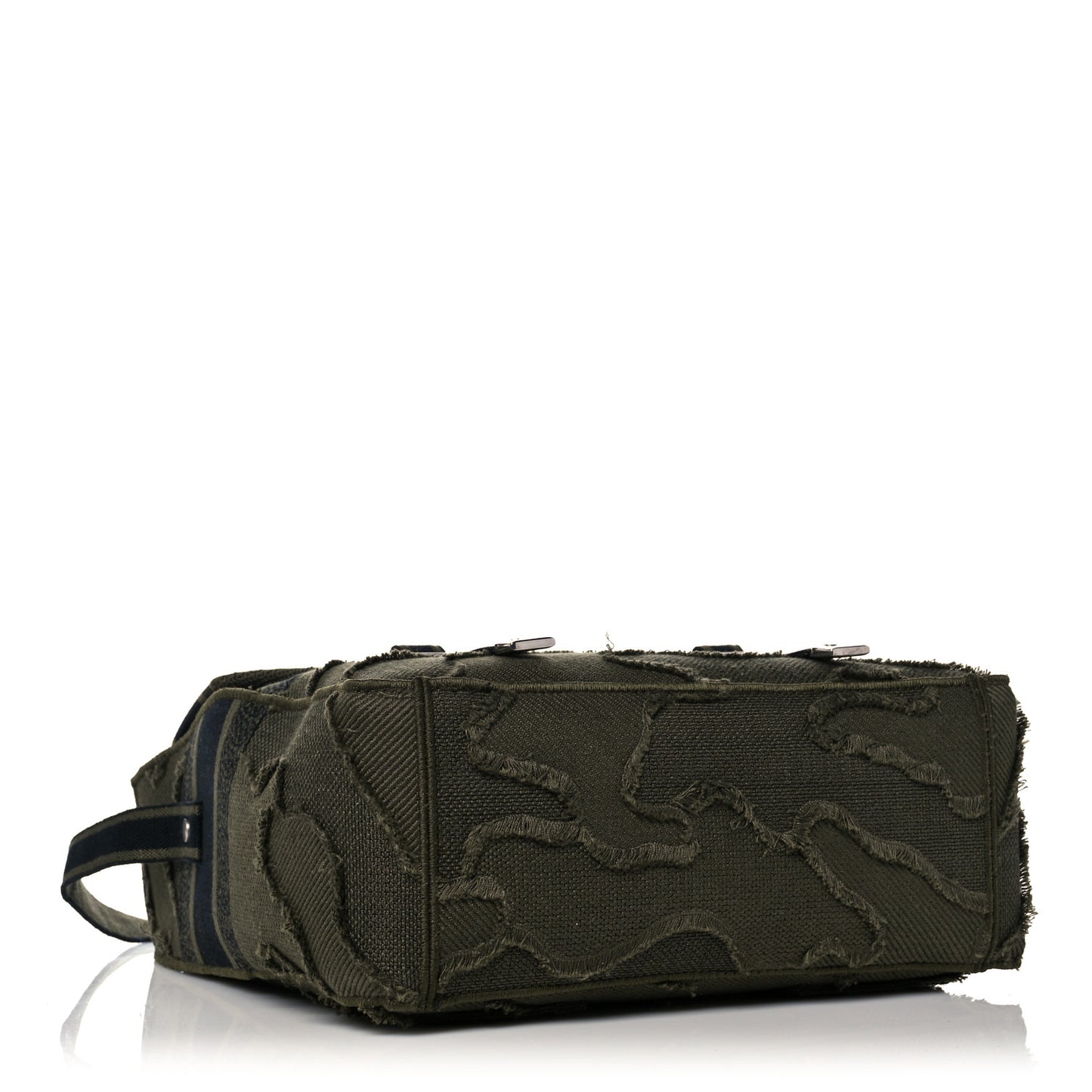 Canvas Embroidered Camouflage Diorcamp Messenger Green
