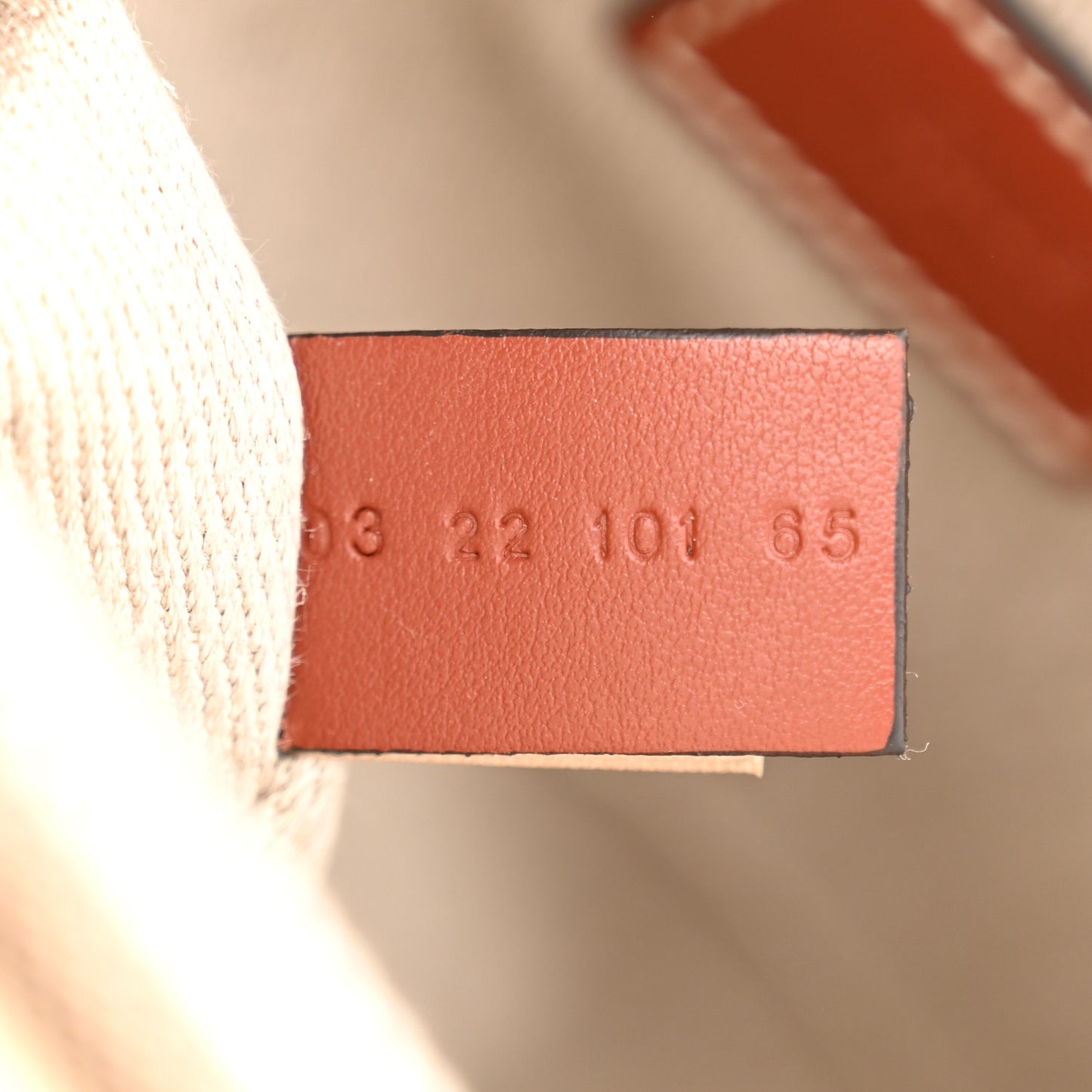 Cotton Calfskin Small Woody Ribbon Tote With Strap White Brown