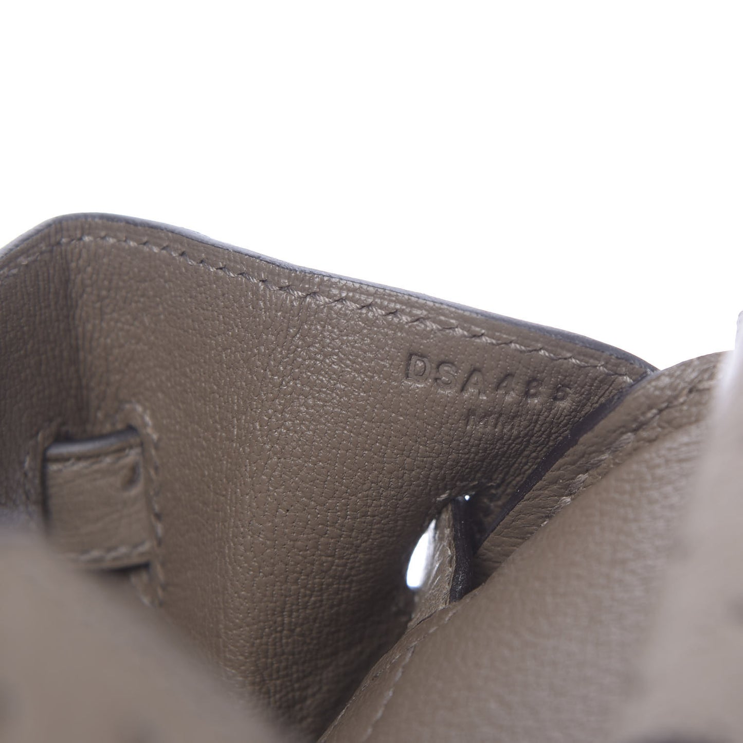 Ostrich Birkin 30 Gris Asphalte