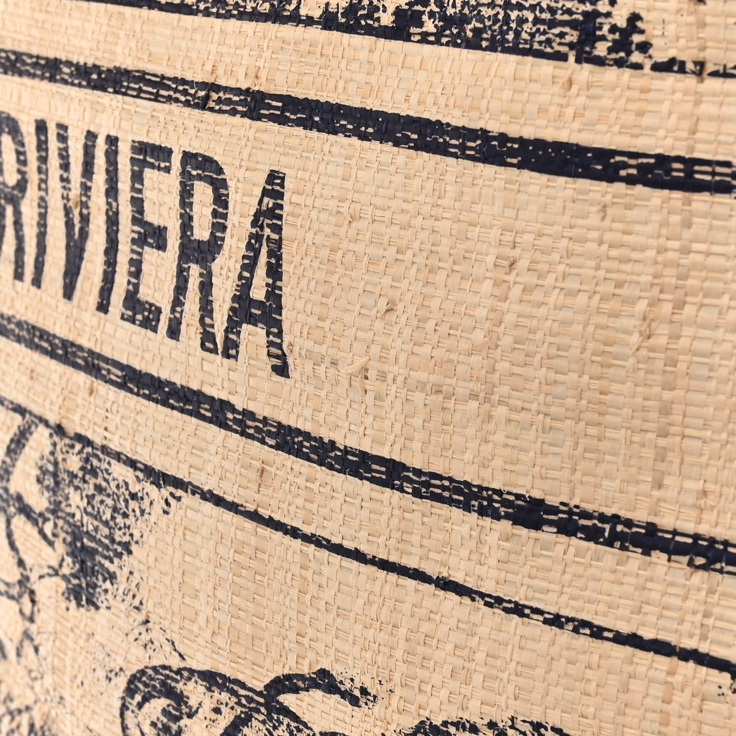 Christian Dior Straw Dioriviera Tote Beige 11 of 12