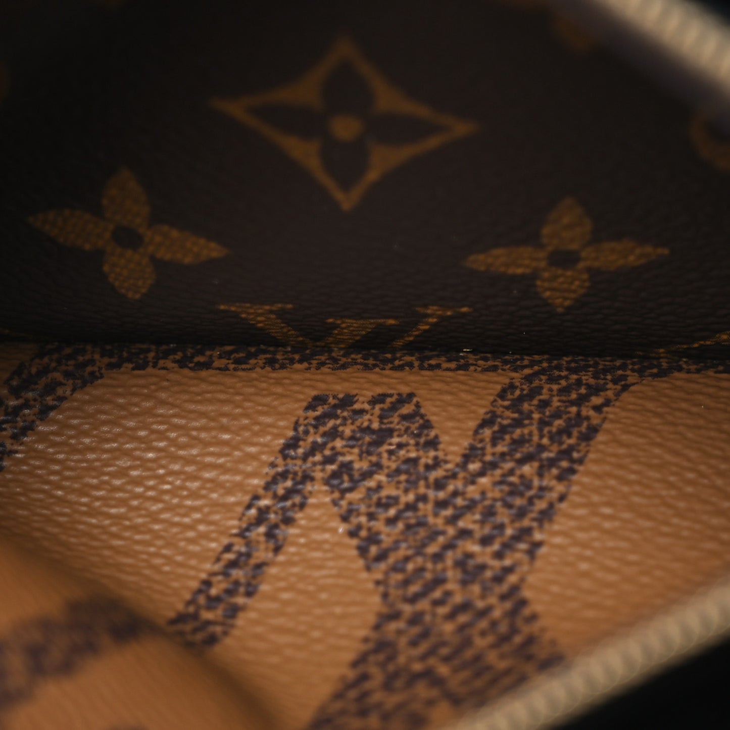 Reverse Monogram Giant Double Zip Pochette