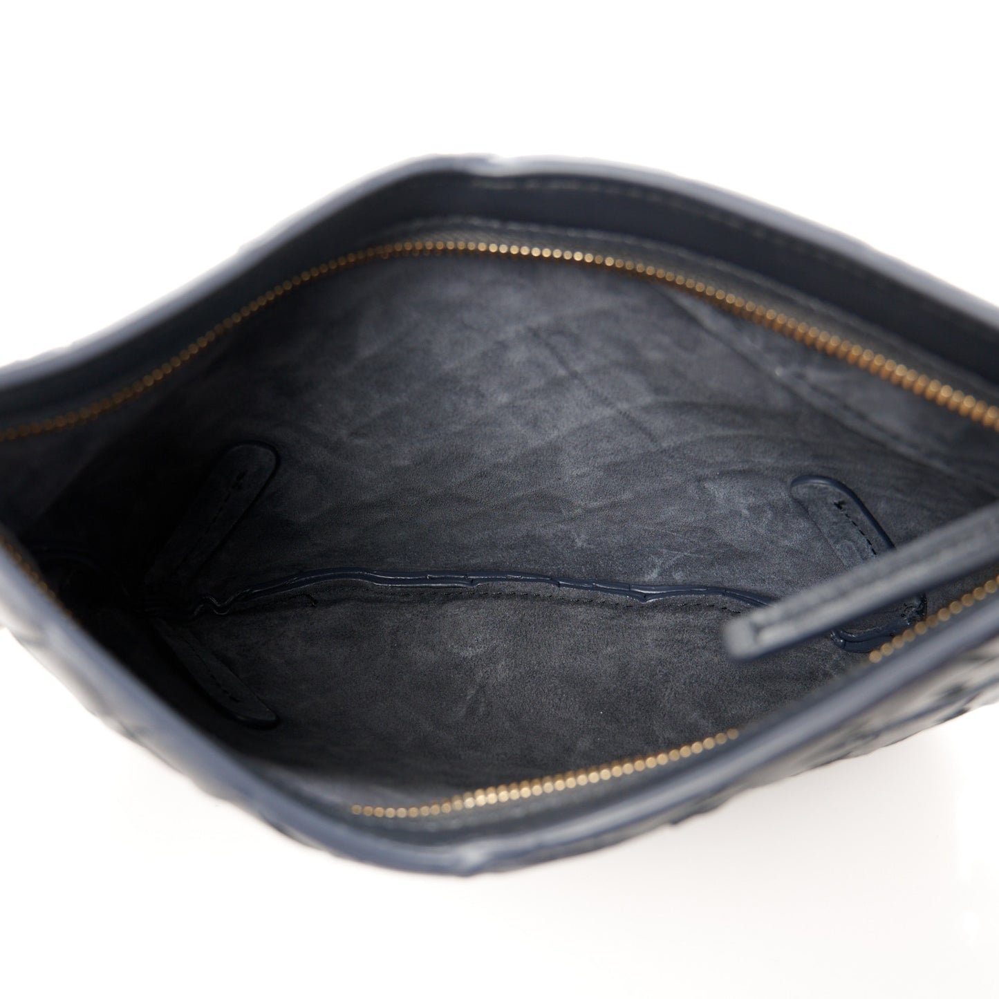 Nappa Intrecciato Mini Solstice Shoulder Bag Black