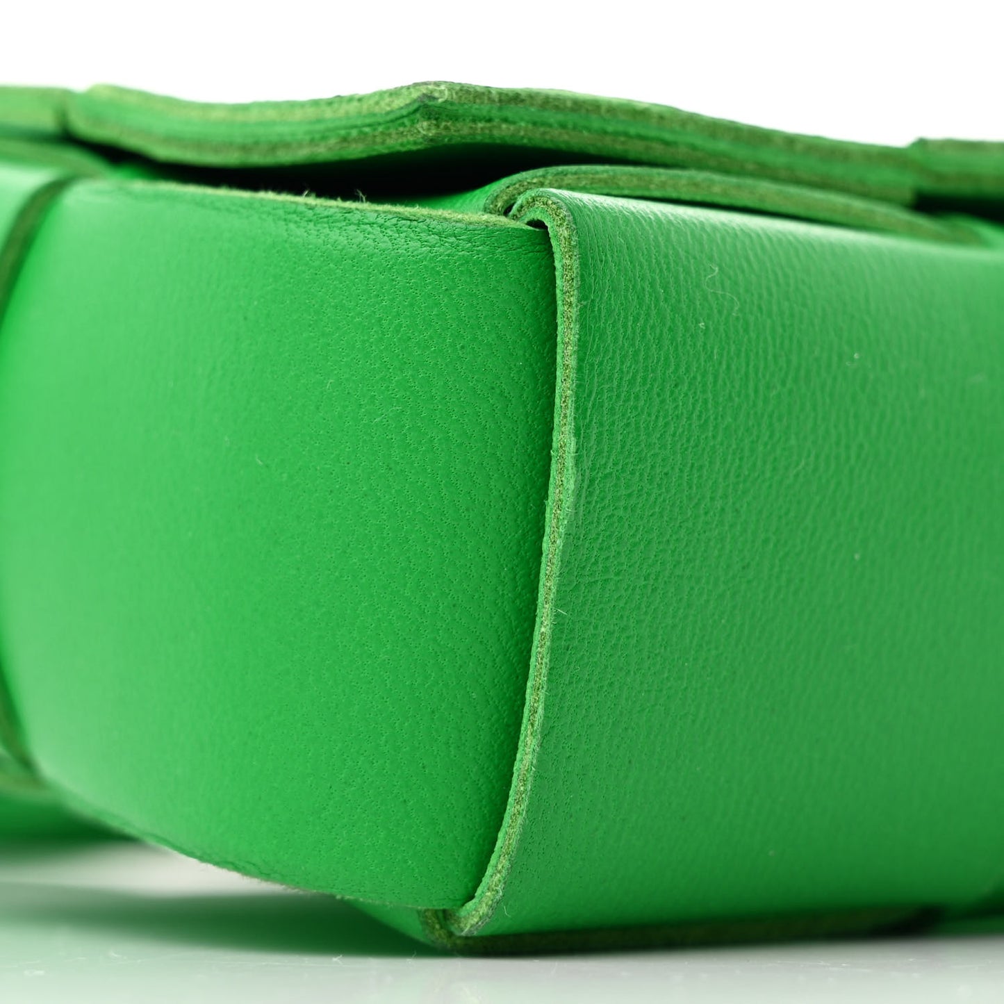 Lambskin Maxi Intreccio Candy Cassette Crossbody Bag Parakeet