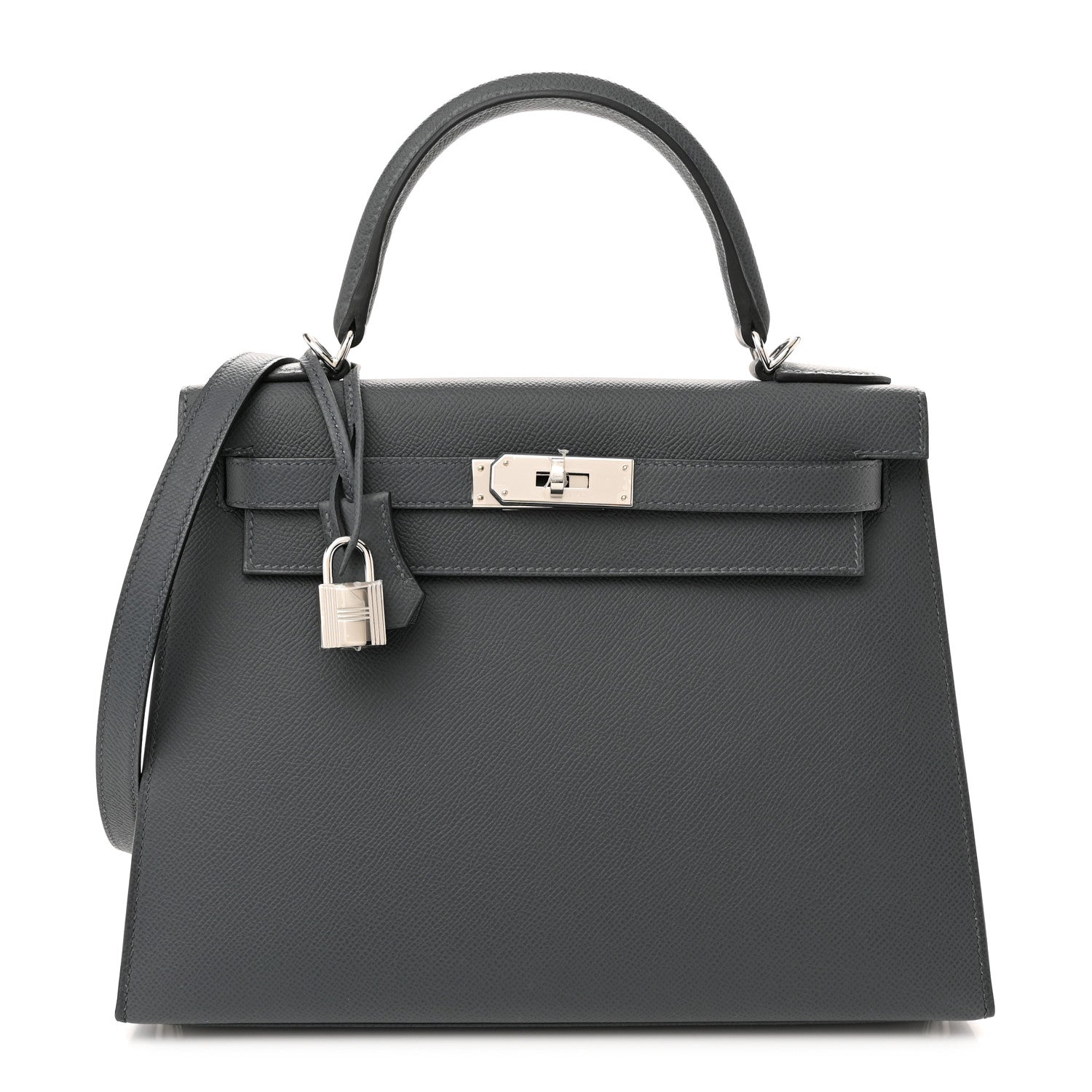 Hermes Epsom Kelly Sellier 28 Gris Misty 1565925 – FASHIONPHILE