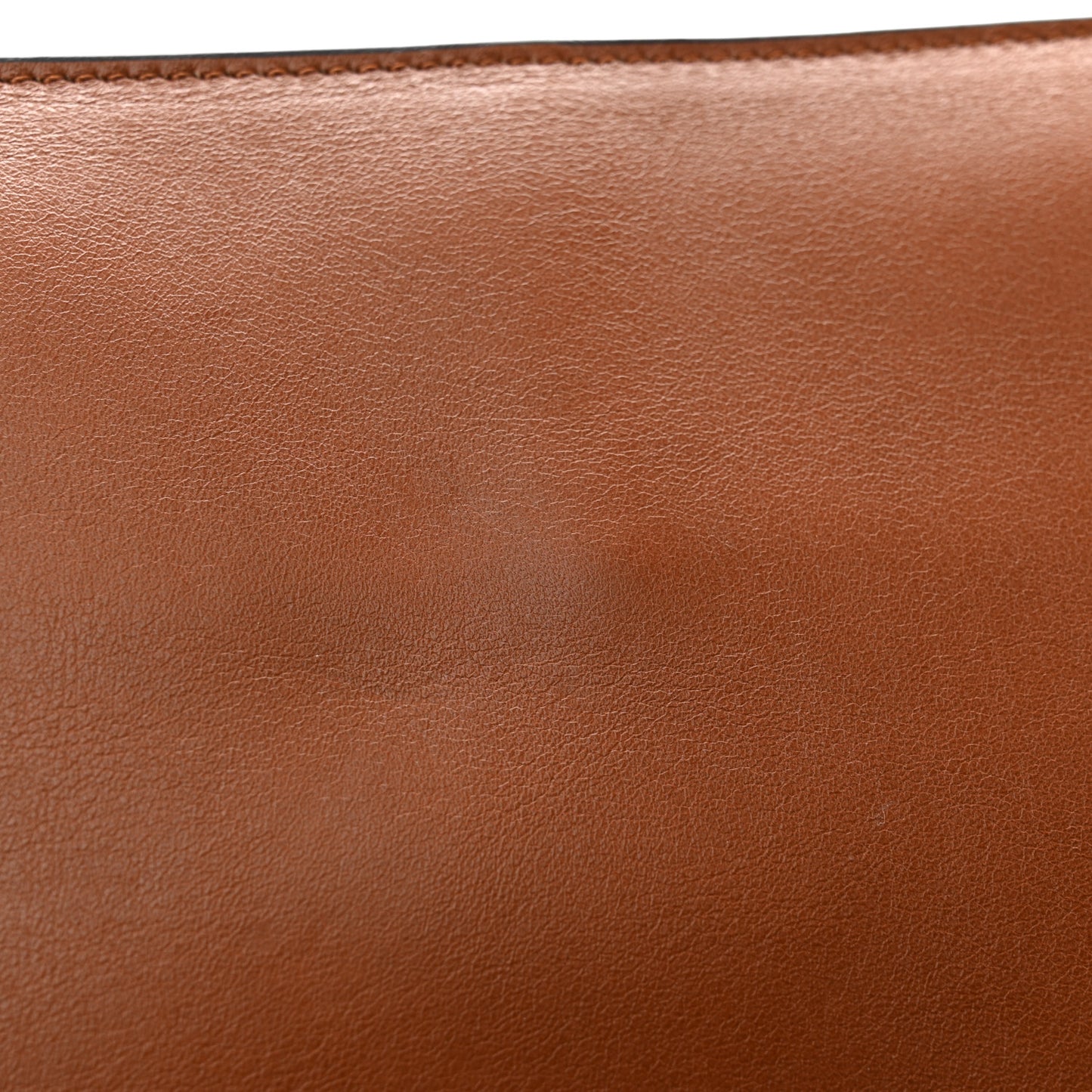 Suede Calfskin Medium Faye Shoulder Bag Tobacco