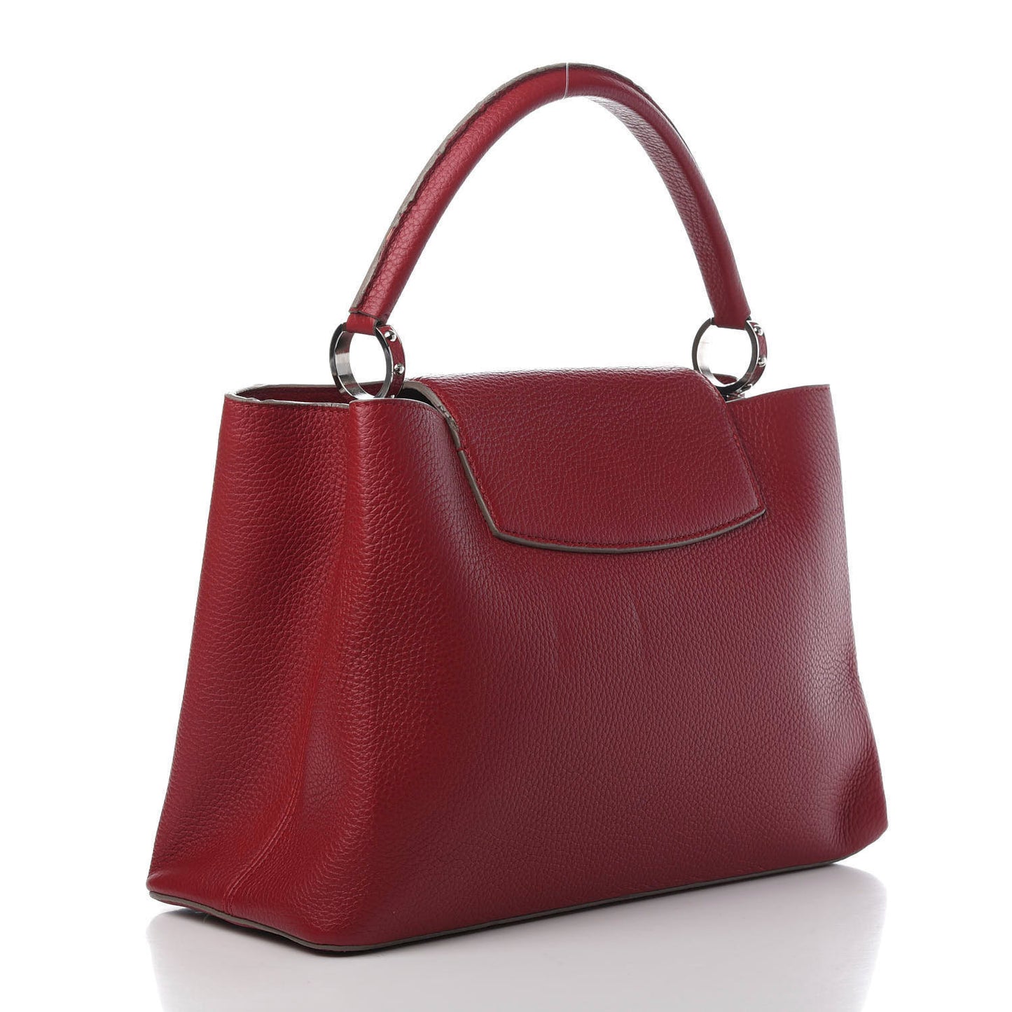 Taurillon Capucines MM Scarlet