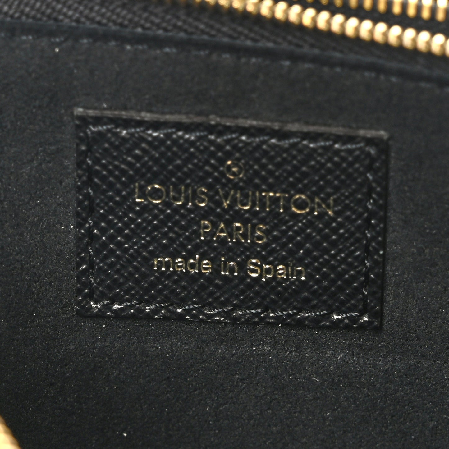 Monogram Giant Jungle Pochette Double Zip Black