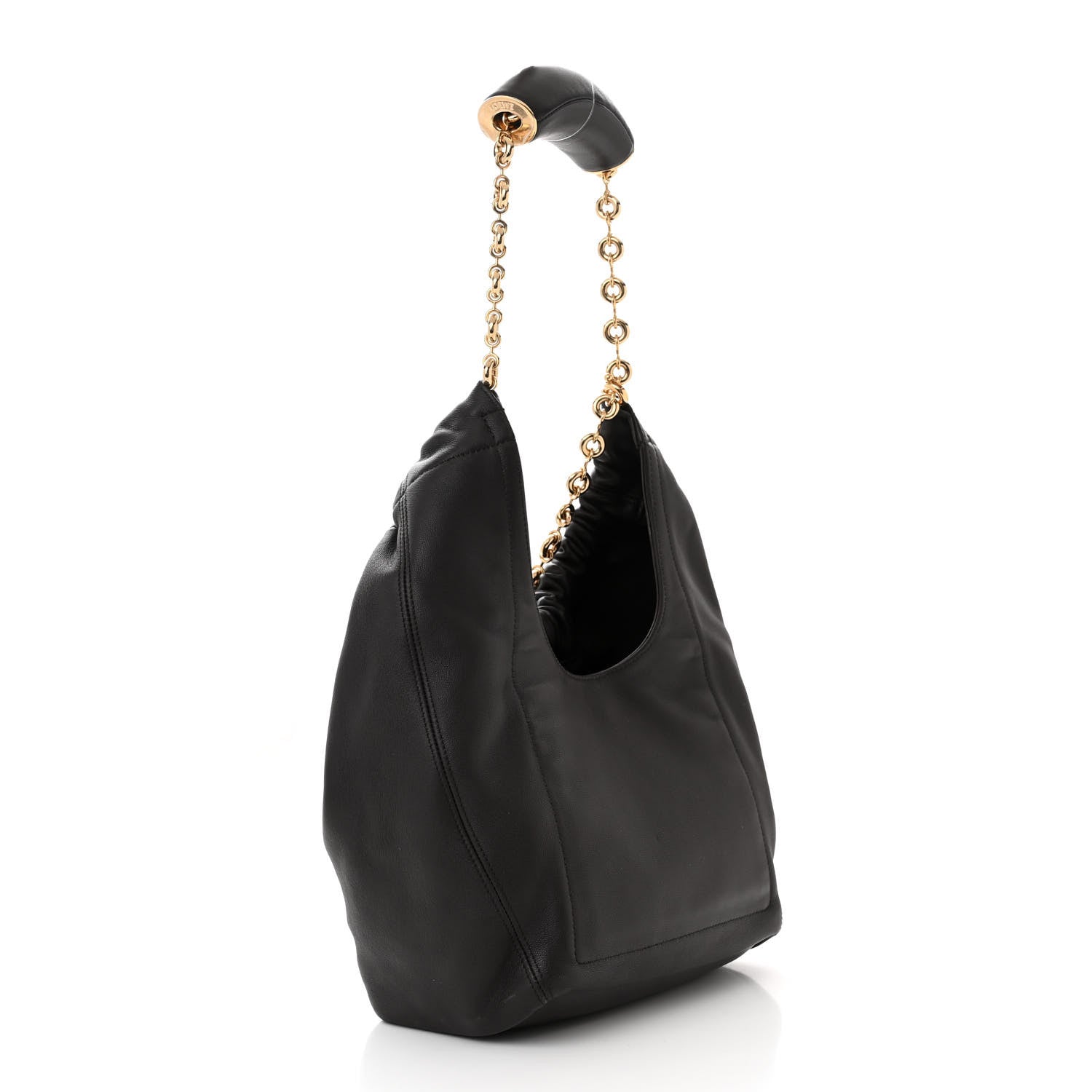 Loewe Nappa Small Squeeze Bag Chocolate 3 of 9