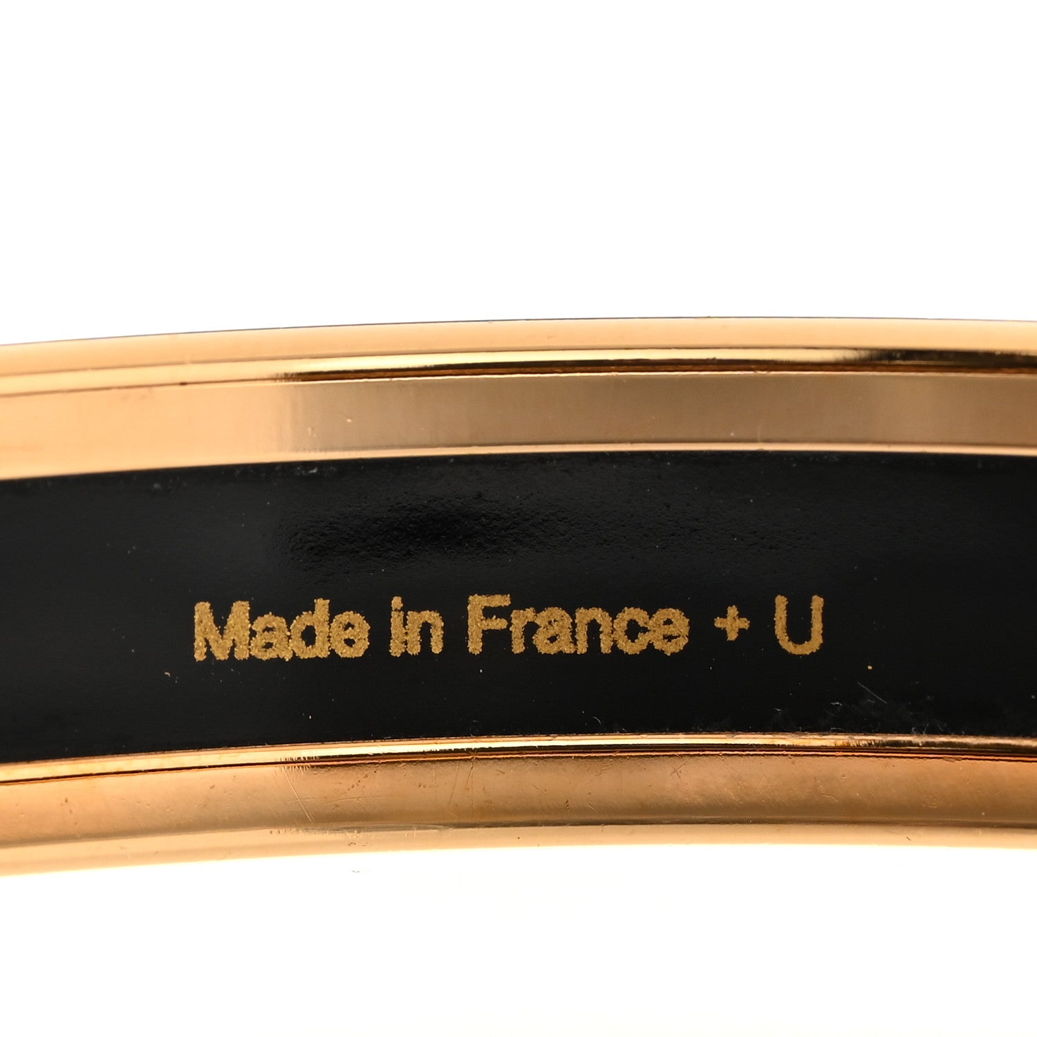 Hermes Enamel Narrow Tea for Two Printed Bracelet 65 Hypno 5 of 6