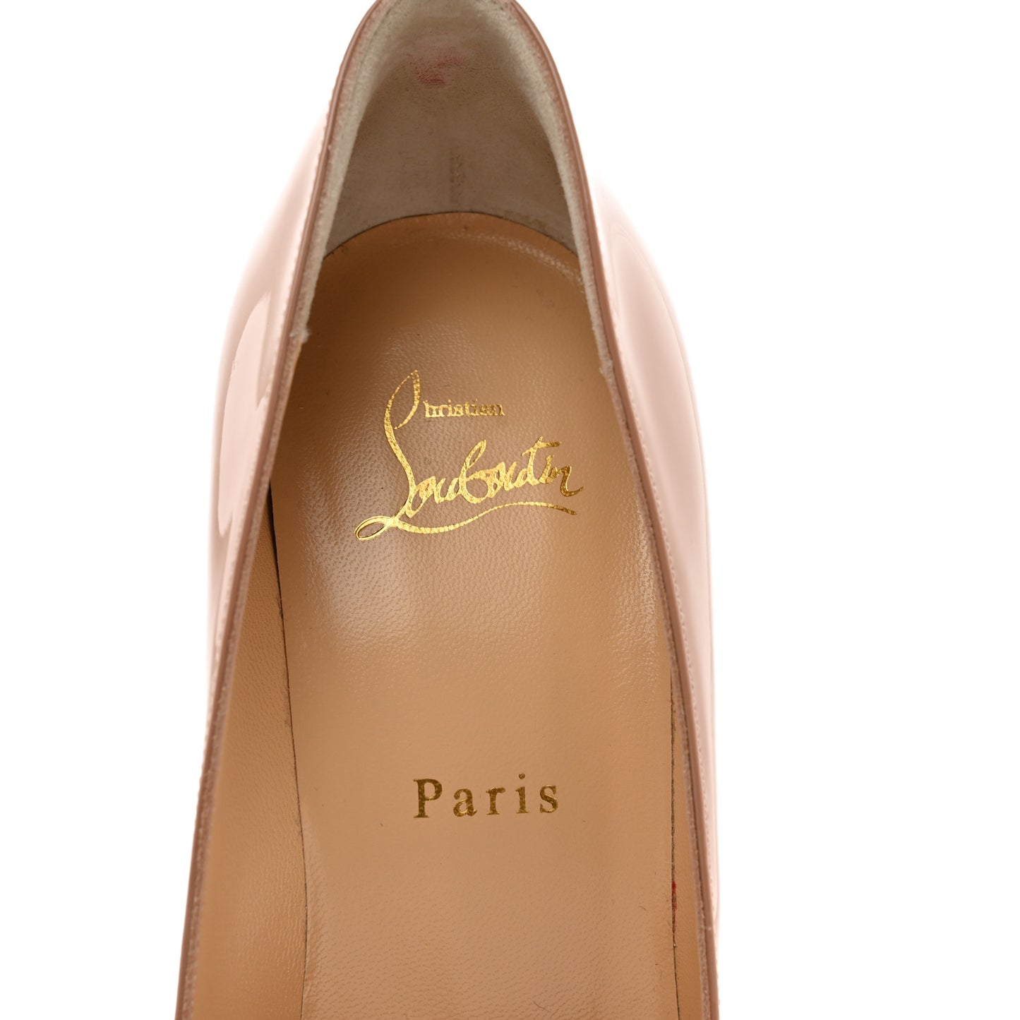 Patent Pigalle Follies 100 Pumps 39.5 Nude