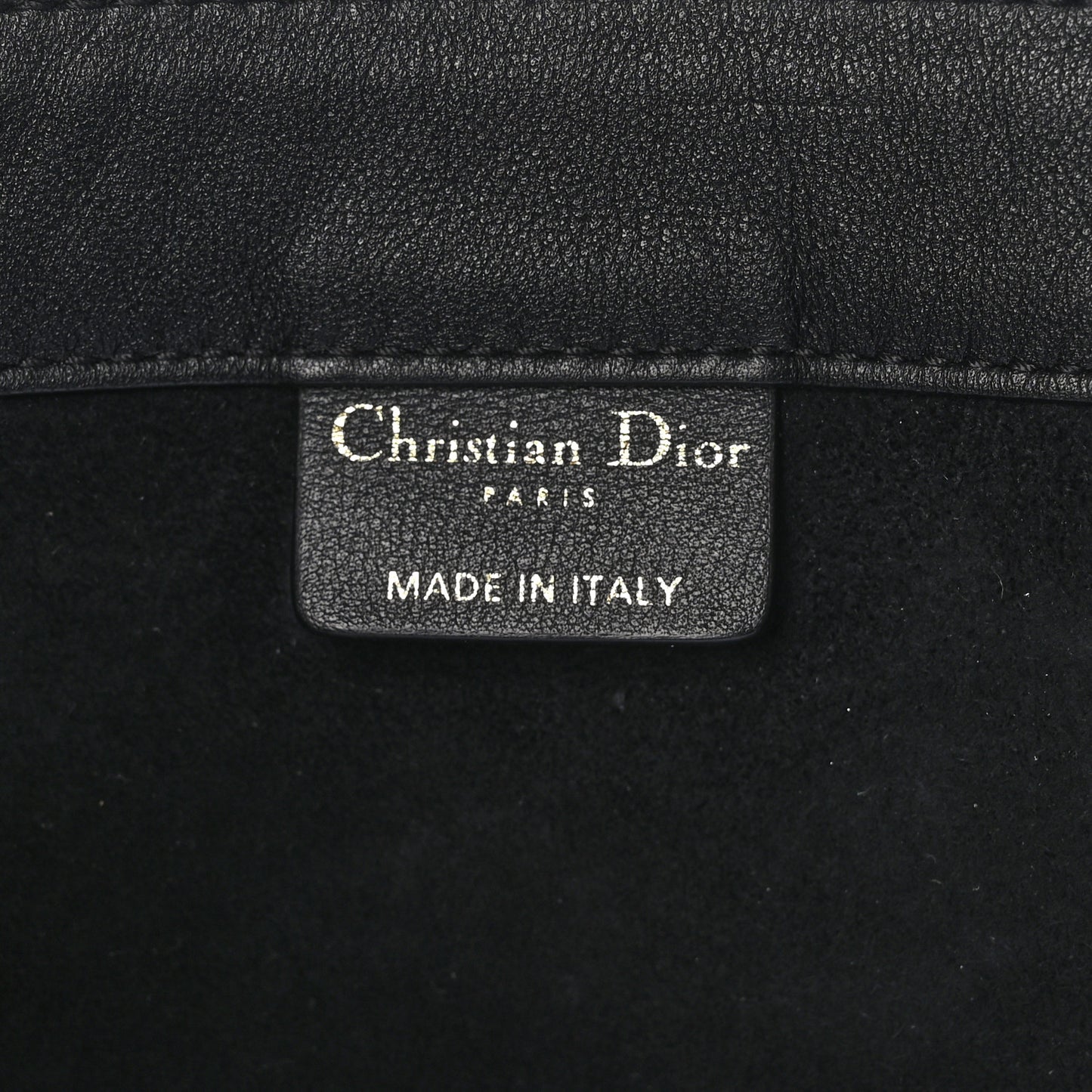 Calfskin Embossed Medium Book Tote Black