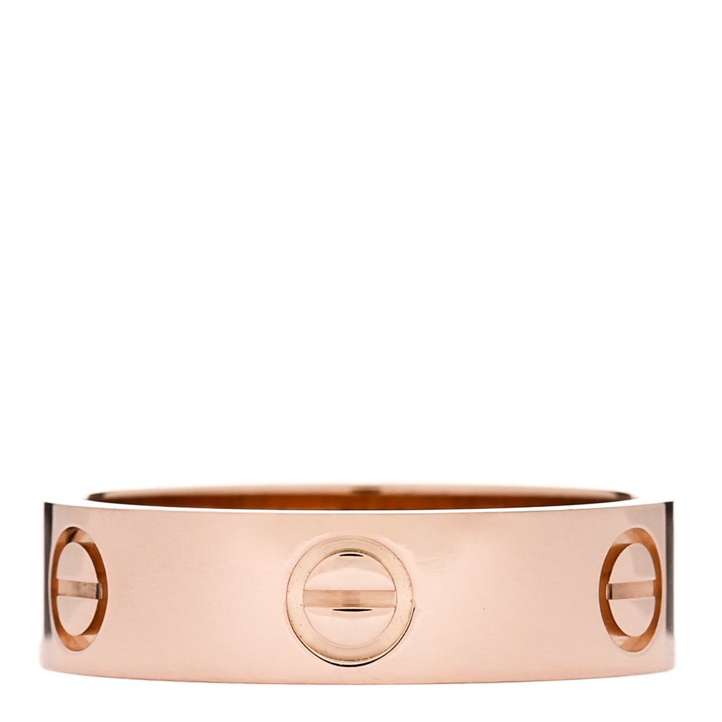 18K Pink Gold 5.5mm LOVE Ring 57 8